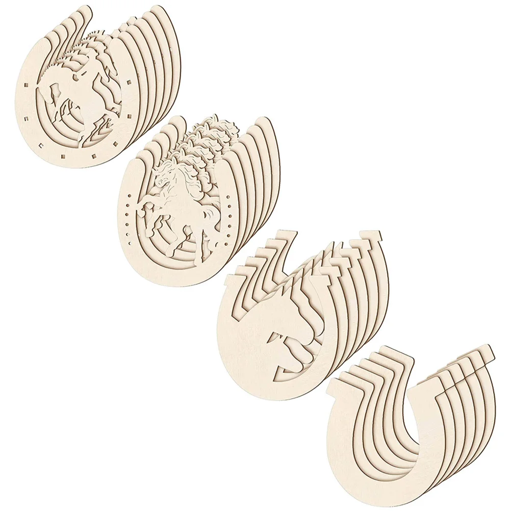 48Pcs Wood Horseshoe Keychains Decorative Pendants Multifunctional Handicraft Wooden Key Decors for Craft DIY Projects
48Pcs Wood Horseshoe Keychains Decorative Pendants Multifunctional Handicraft Wooden Key Decors for Craft DIY Projects