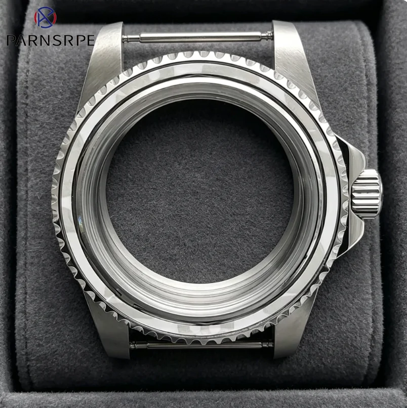 New sliver NH35 Watch Case 39mm Stainless Steel Case Ore Glass Bidirectional Rotating Bezel For 28.5mm Dial NH35/36 Watch Case
New sliver NH35 Watch Case 39mm Stainless Steel Case Ore Glass Bidirectional Rotating Bezel For 28.5mm Dial NH35/36 Watch Case