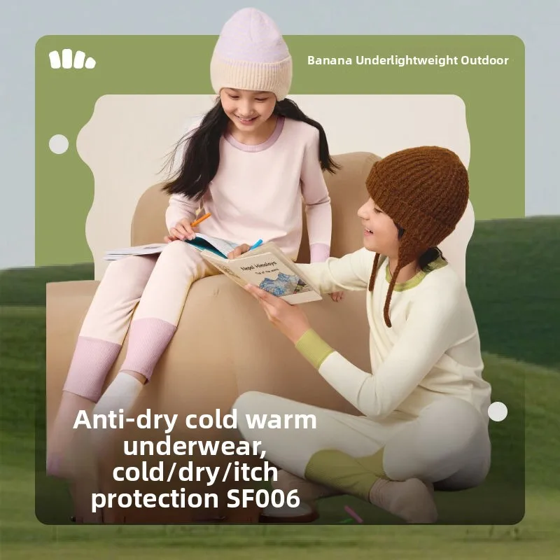 Warm Fce Children's Underwear Set SF006₂₅ Home Clothes for Boys And Girls Thermal Spwear Soft Cotton Polyester Blend
Warm Fce Children's Underwear Set SF006₂₅ Home Clothes for Boys And Girls Thermal Spwear Soft Cotton Polyester Blend