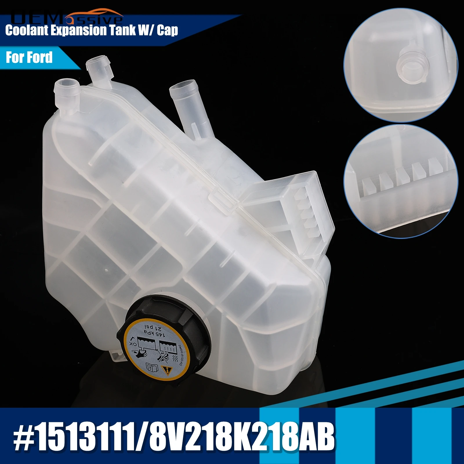 Радиатор охлаждающей жидкости, резервуар, расширительный бак двигателя с крышкой 8V218K218AB 1513111 для Ford B-Max Ecosport Fiesta Mk7 2008 года и новее
Радиатор охлаждающей жидкости, резервуар, расширительный бак двигателя с крышкой 8V218K218AB 1513111 для Ford B-Max Ecosport Fiesta Mk7 2008 года и новее