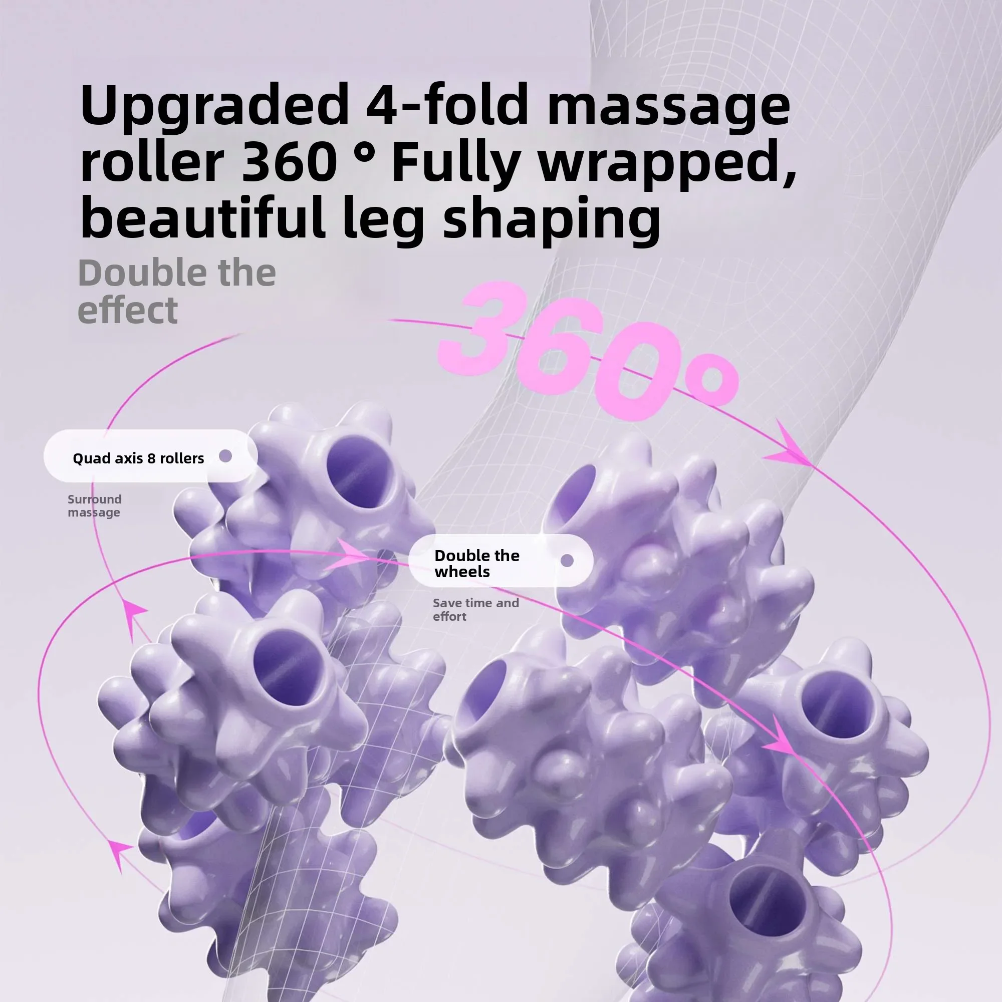 2025 NEW Leg Massage Roller Massager Calf Muscles Relax Roll Legs Thin Leg Artifact 
2025 NEW Leg Massage Roller Massager Calf Muscles Relax Roll Legs Thin Leg Artifact