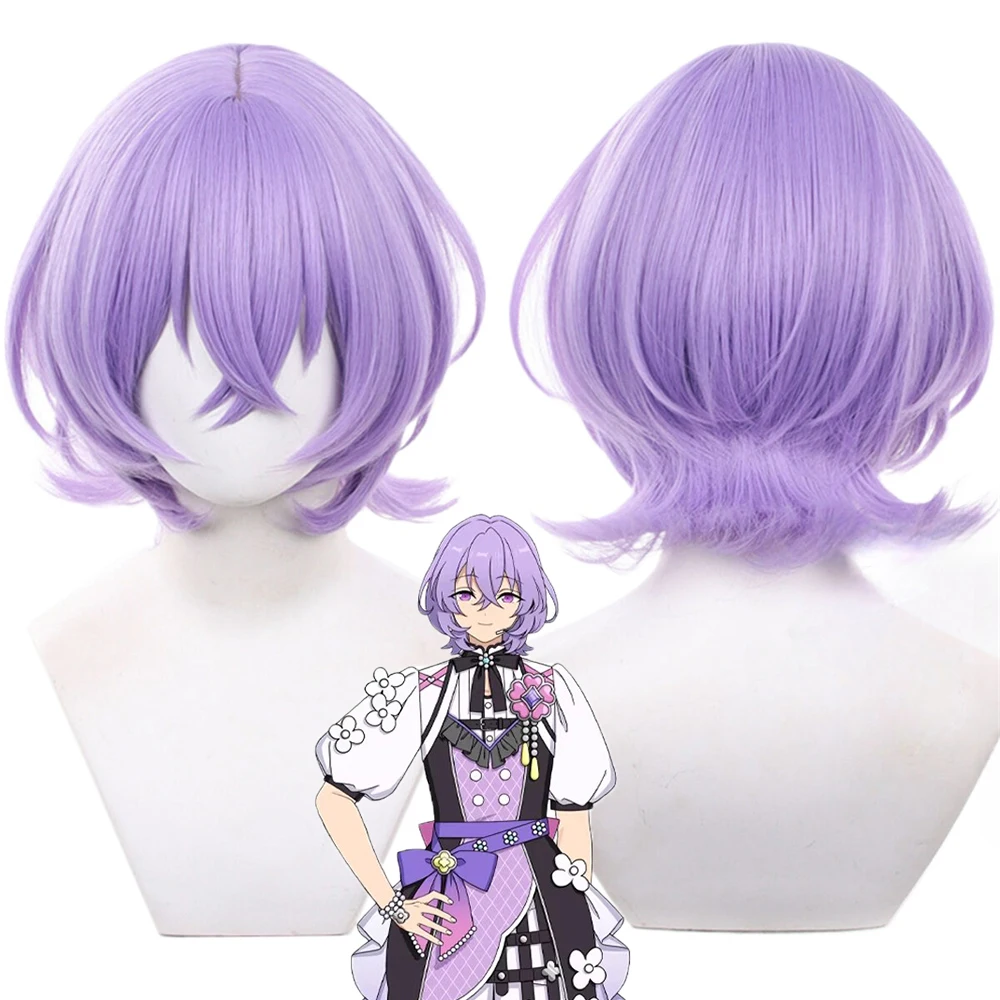 Anime ES Hanamura Fuyume Cosplay Wig 35cm Purple Cute Wigs Heat Resistant Synthetic Hair Halloween Role Play + Wig Cap
Anime ES Hanamura Fuyume Cosplay Wig 35cm Purple Cute Wigs Heat Resistant Synthetic Hair Halloween Role Play + Wig Cap