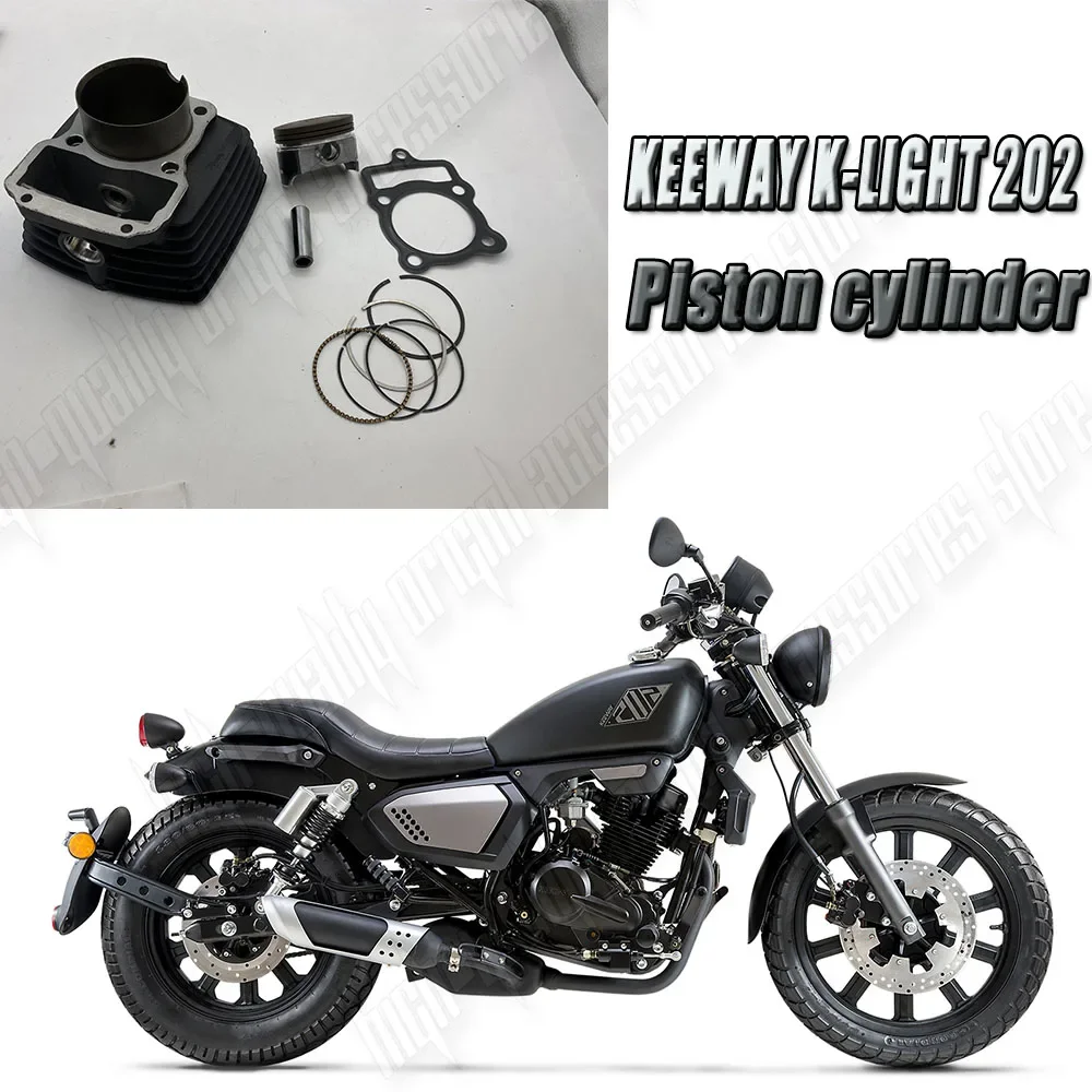 KEEWAY Black Motorcycle Cylinder Rebuild Kit Piston for Keeway Superlight 125 / 150 / 200 Superlight125 150cc Big Bore 62mm
KEEWAY Black Motorcycle Cylinder Rebuild Kit Piston for Keeway Superlight 125 / 150 / 200 Superlight125 150cc Big Bore 62mm