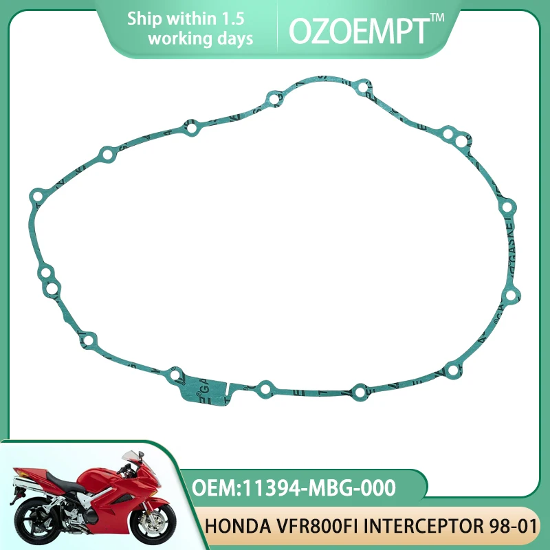 OZOEMPT Motorcycle Right Crankcase Clutch COVER Apply to VFR800FI INTERCEPTOR 98-01 
OZOEMPT Motorcycle Right Crankcase Clutch COVER Apply to VFR800FI INTERCEPTOR 98-01