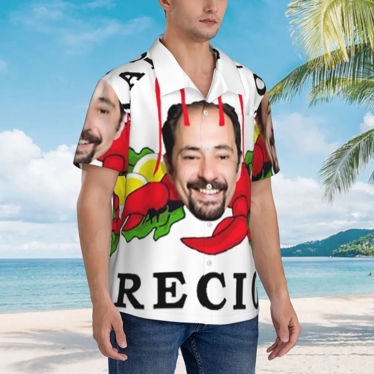 Antonio Recio Hawaiian Shirts Fashion Men Short Sleeve Shirt for Summer Beach Men's Lapel Tops
Antonio Recio Hawaiian Shirts Fashion Men Short Sleeve Shirt for Summer Beach Men's Lapel Tops