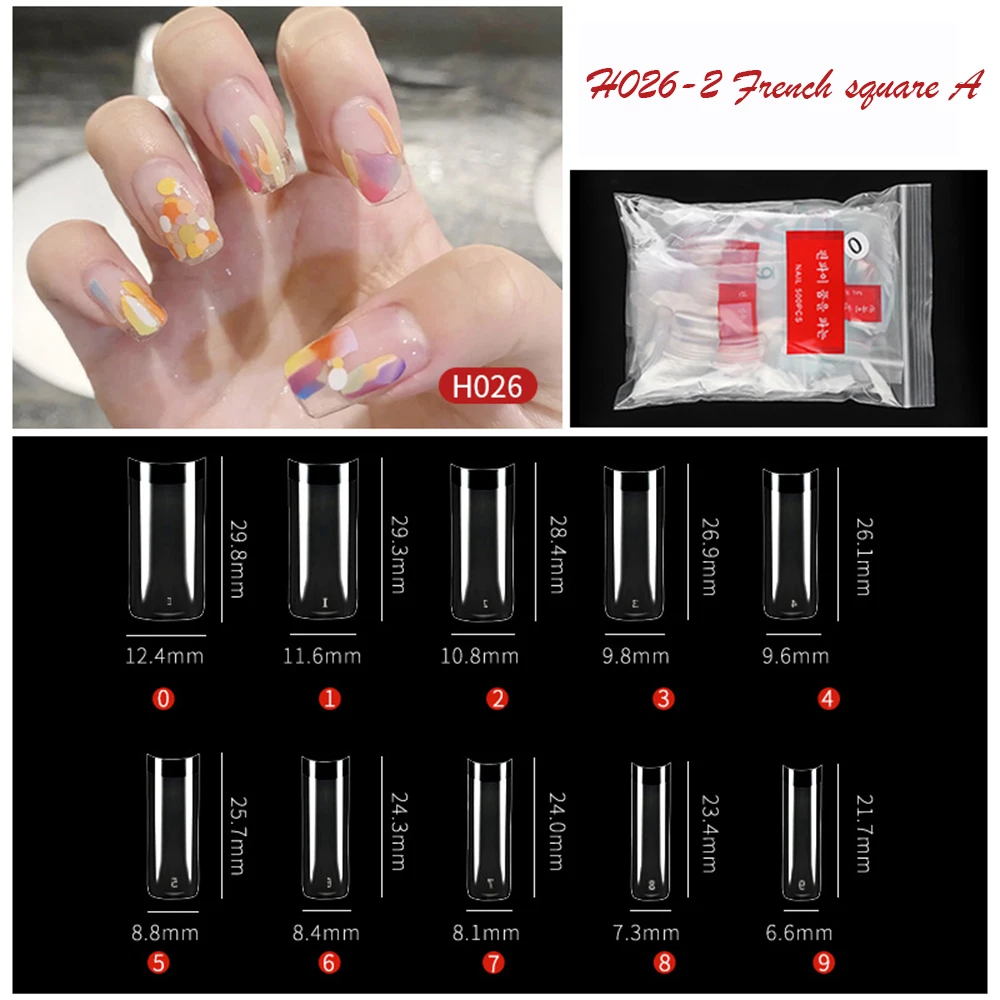 Simple Natural/Transparent Nail Tips Removable Waterproof False Nails Nail Salon Tools
Simple Natural/Transparent Nail Tips Removable Waterproof False Nails Nail Salon Tools