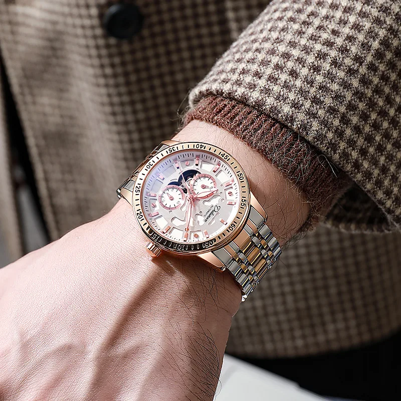 Fully Automatic Mechanical Luxury Men's Watch Swiss Dragon Waterproof Luxury Classic Simple Fashion Student Business QuartzWatch
Fully Automatic Mechanical Luxury Men's Watch Swiss Dragon Waterproof Luxury Classic Simple Fashion Student Business QuartzWatch