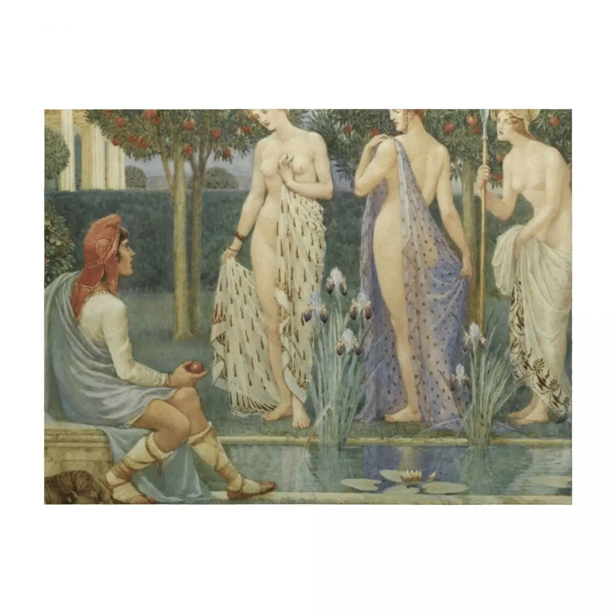 Walter Crane, The Judgment of Paris Throw Blanket Summer Beddings Cute Custom Hair Blankets 
Walter Crane, The Judgment of Paris Throw Blanket Summer Beddings Cute Custom Hair Blankets