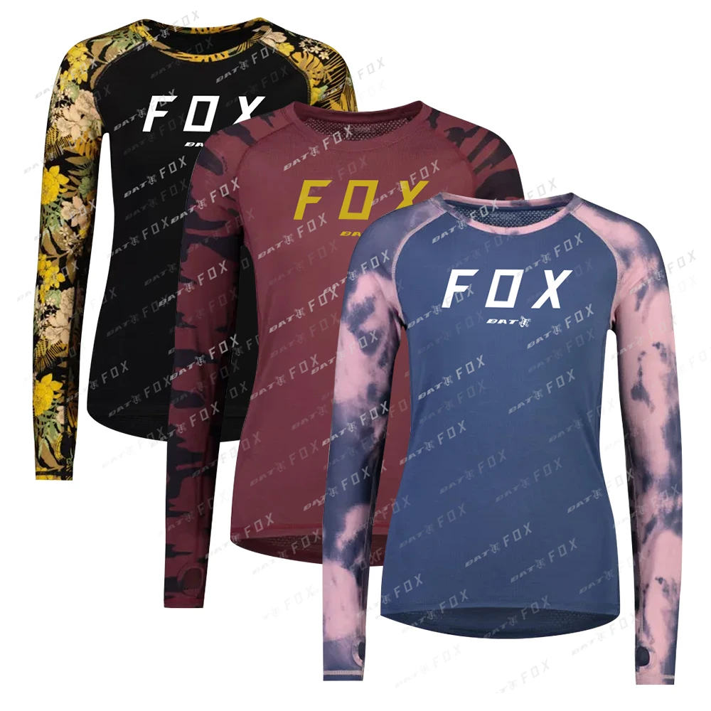 Women's jersey BAT FOX Shirt Enduro MTB Jersey Downhill Jersey Camiseta Motocross T-shirt Quick-Dry Off-Road Bicycle Jersey
Women's jersey BAT FOX Shirt Enduro MTB Jersey Downhill Jersey Camiseta Motocross T-shirt Quick-Dry Off-Road Bicycle Jersey