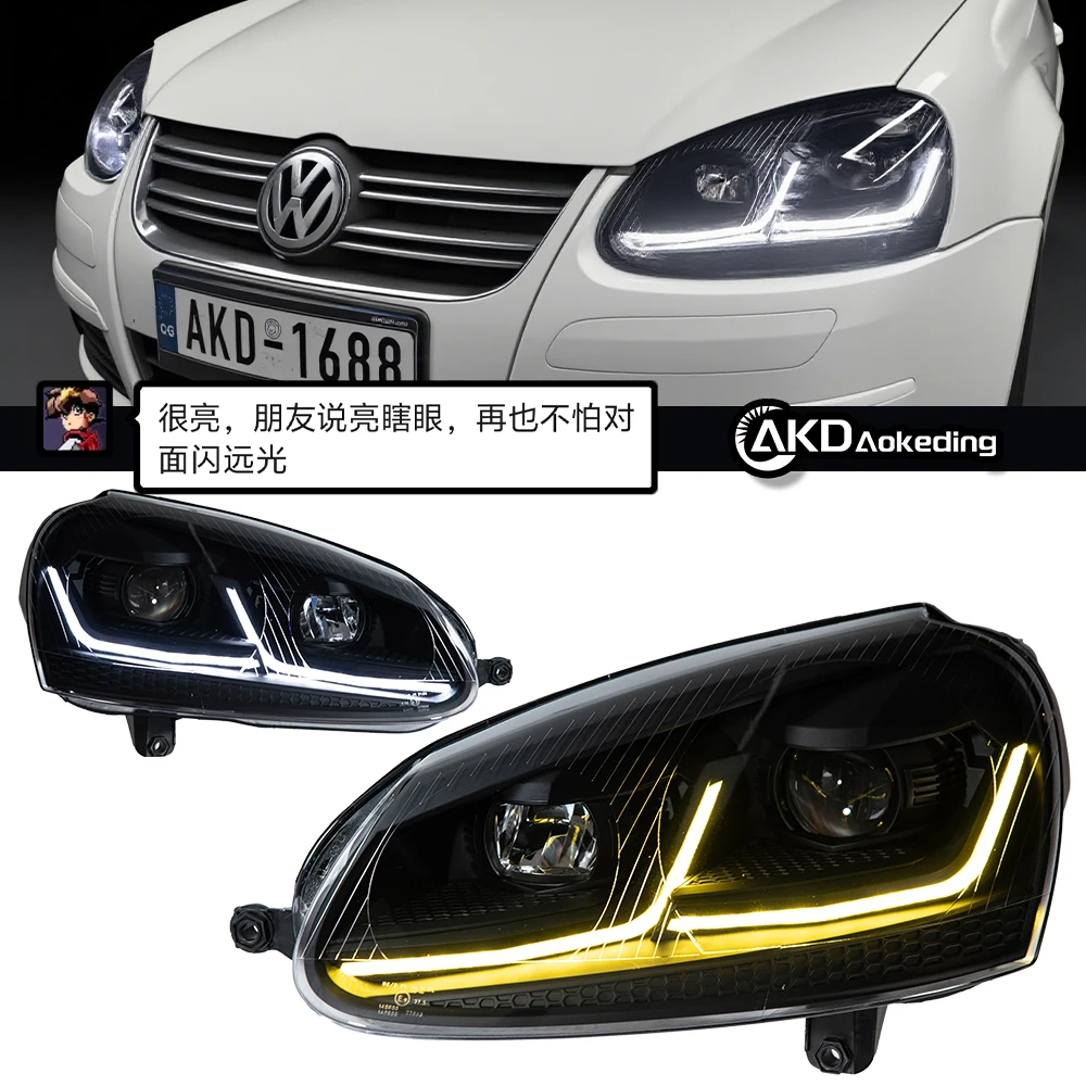 Auto Parts Headlights For vw sagitar golf 5 2006-2011 2L Styling LED Daytime Lights Dual Projector DRL Car Accesorios Facelift
Auto Parts Headlights For vw sagitar golf 5 2006-2011 2L Styling LED Daytime Lights Dual Projector DRL Car Accesorios Facelift