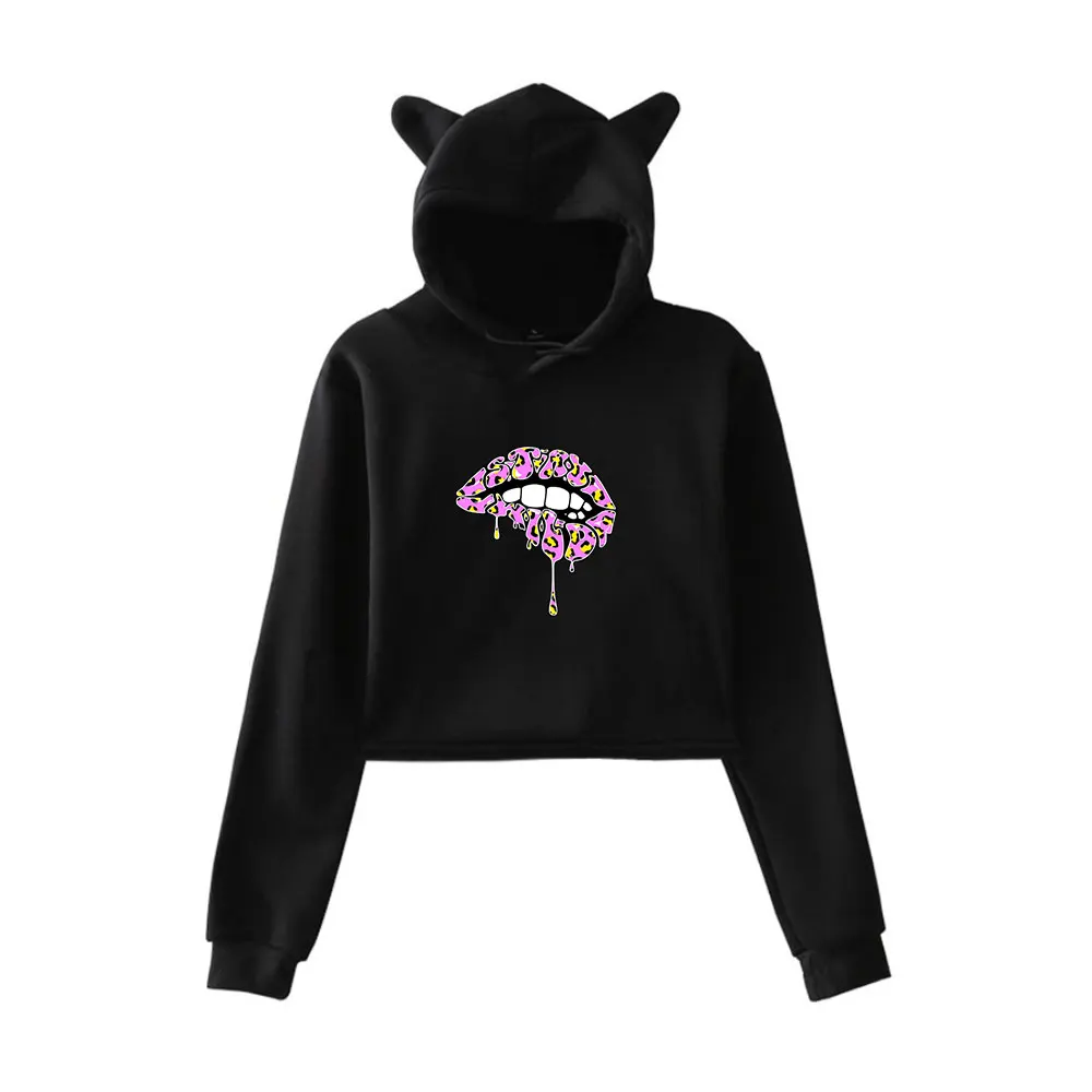 Ben Azelart Stay Wild Lip Hoodie Vintage 90s Streetwear Hoodie Merch Hoodies Sweatshirts for Girls Cat Ear Crop Fashion women
Ben Azelart Stay Wild Lip Hoodie Vintage 90s Streetwear Hoodie Merch Hoodies Sweatshirts for Girls Cat Ear Crop Fashion women