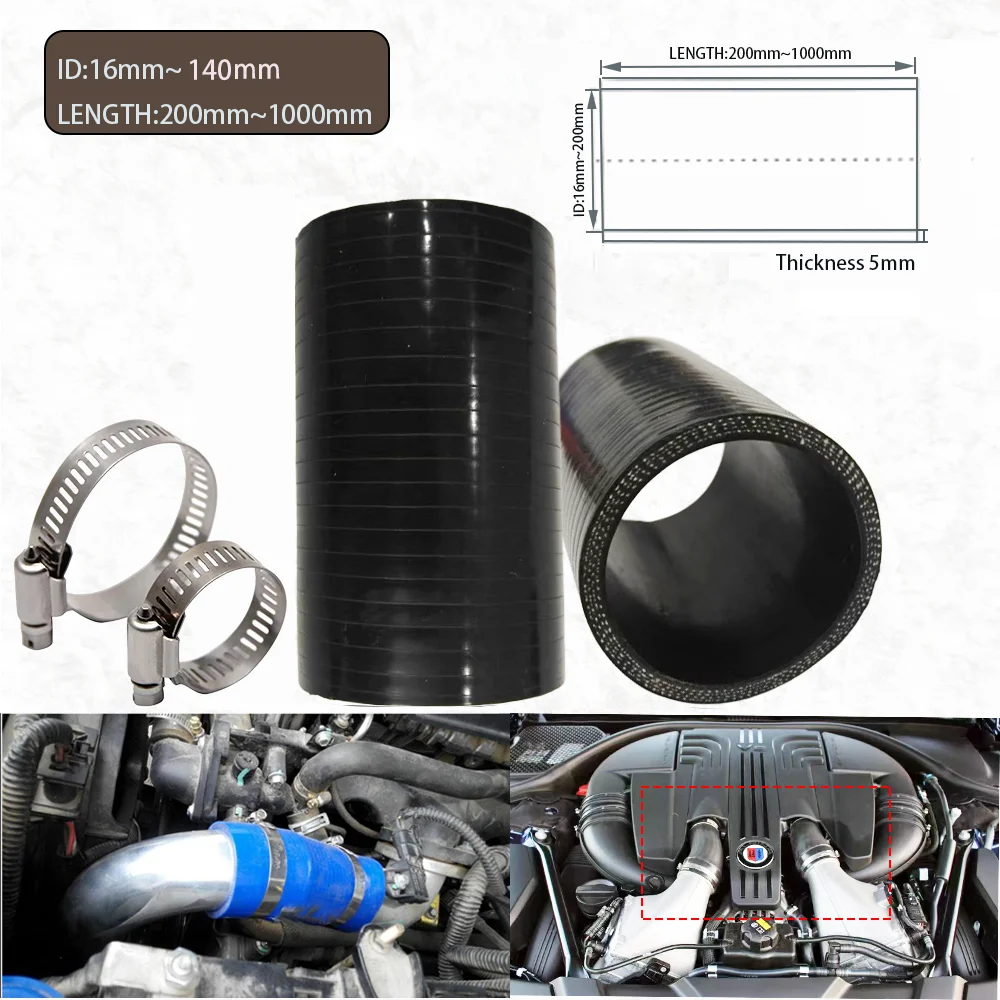 Car modification silicone hose Meter pipe Intake pipe Water pipe Woven fabric silicone hose ID16mm~200mm LENGTH 200mm~1000mm
Car modification silicone hose Meter pipe Intake pipe Water pipe Woven fabric silicone hose ID16mm~200mm LENGTH 200mm~1000mm