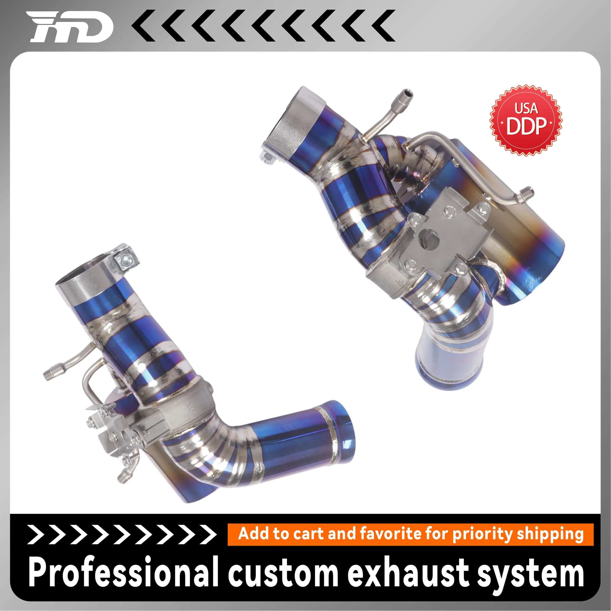 for Ferrari 296 HMD titanium catback pipe high performance exhaust system OEM valve base Support customization
for Ferrari 296 HMD titanium catback pipe high performance exhaust system OEM valve base Support customization