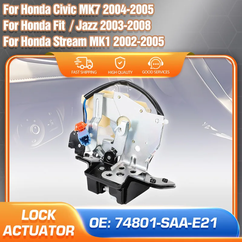 Car Parts For Honda Civic 2004-2005 Honda Fit Jazz 2003-2008 Honda Stream 2002-2005 Trunk Lid Door Lock Actuator 74801-SAA-E21
Car Parts For Honda Civic 2004-2005 Honda Fit Jazz 2003-2008 Honda Stream 2002-2005 Trunk Lid Door Lock Actuator 74801-SAA-E21