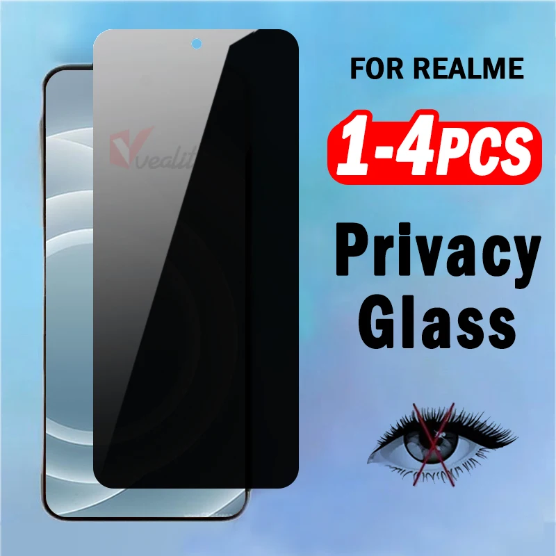 1-4pcs Privacy Anti Spy Tempered Glass for Realme Neo7 Turbo 7X 7 SE Screen Protectors for Realme GT Neo2 3 2T 3T 5 SE Film
1-4pcs Privacy Anti Spy Tempered Glass for Realme Neo7 Turbo 7X 7 SE Screen Protectors for Realme GT Neo2 3 2T 3T 5 SE Film