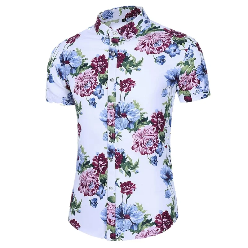Летние мужские рубашки с цветочным принтом Camisa Hawaiana Hombre 2025, винтажная праздничная пляжная блузка с коротким рукавом, топы, мужские рубашки на пуговицах
Летние мужские рубашки с цветочным принтом Camisa Hawaiana Hombre 2025, винтажная праздничная пляжная блузка с коротким рукавом, топы, мужские рубашки на пуговицах