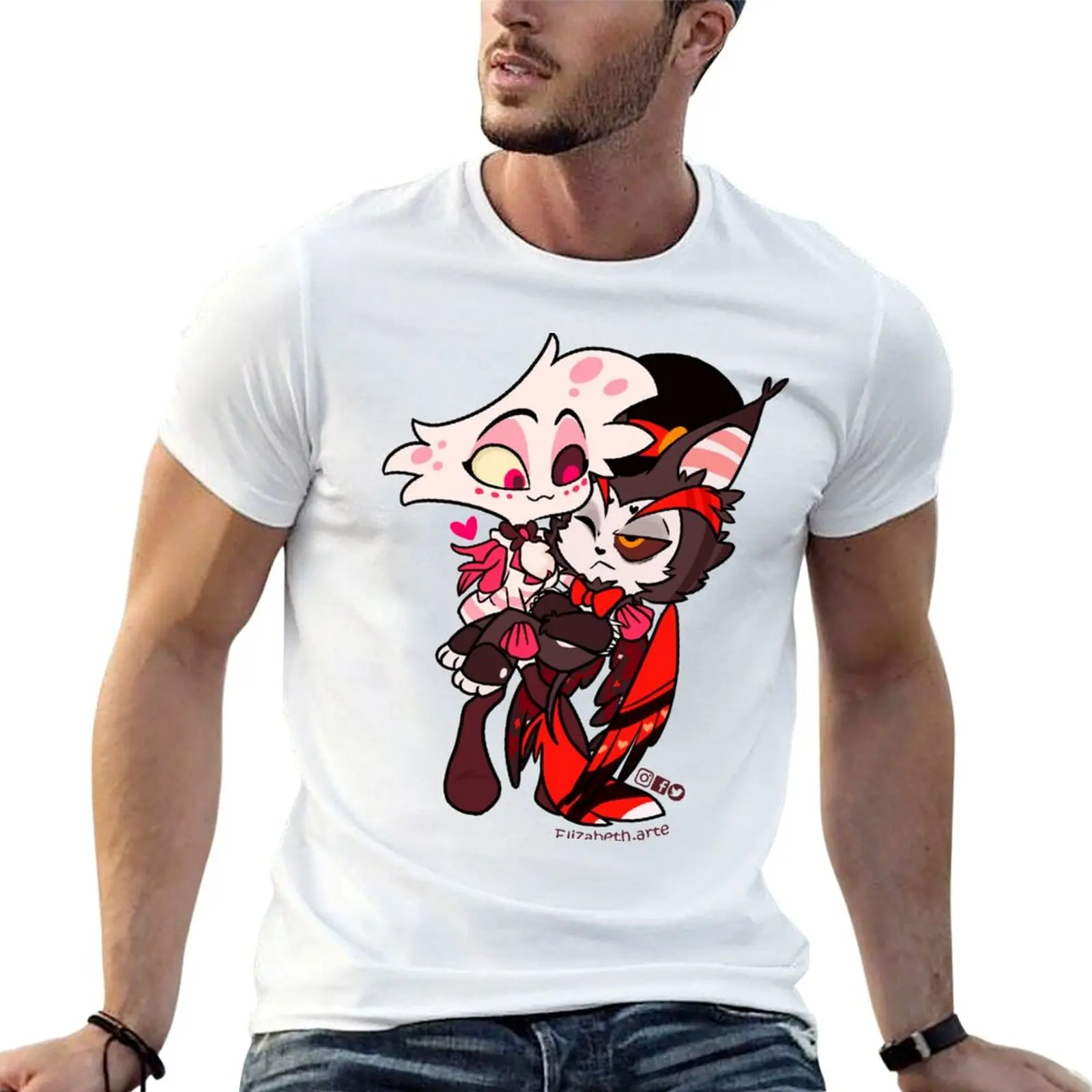 Angel and Husk T-Shirt t shirt man casual t shirts for man graphic vintage man t shirt graphic T-shirt
Angel and Husk T-Shirt t shirt man casual t shirts for man graphic vintage man t shirt graphic T-shirt