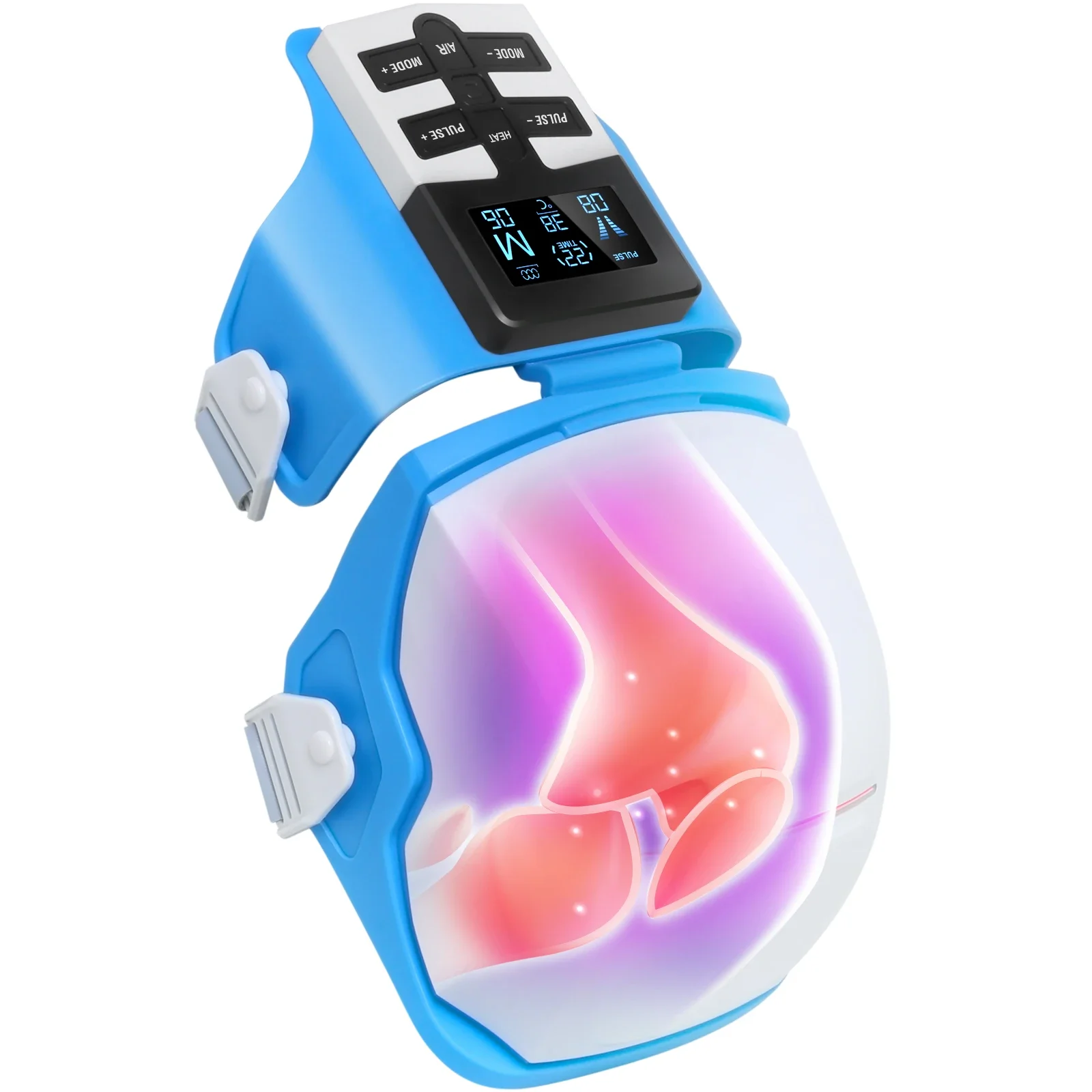 Smart Heating Knee Massager Electric Air Compression Knee Massager Machine with EMS For Knee Leg Pain relief
Smart Heating Knee Massager Electric Air Compression Knee Massager Machine with EMS For Knee Leg Pain relief