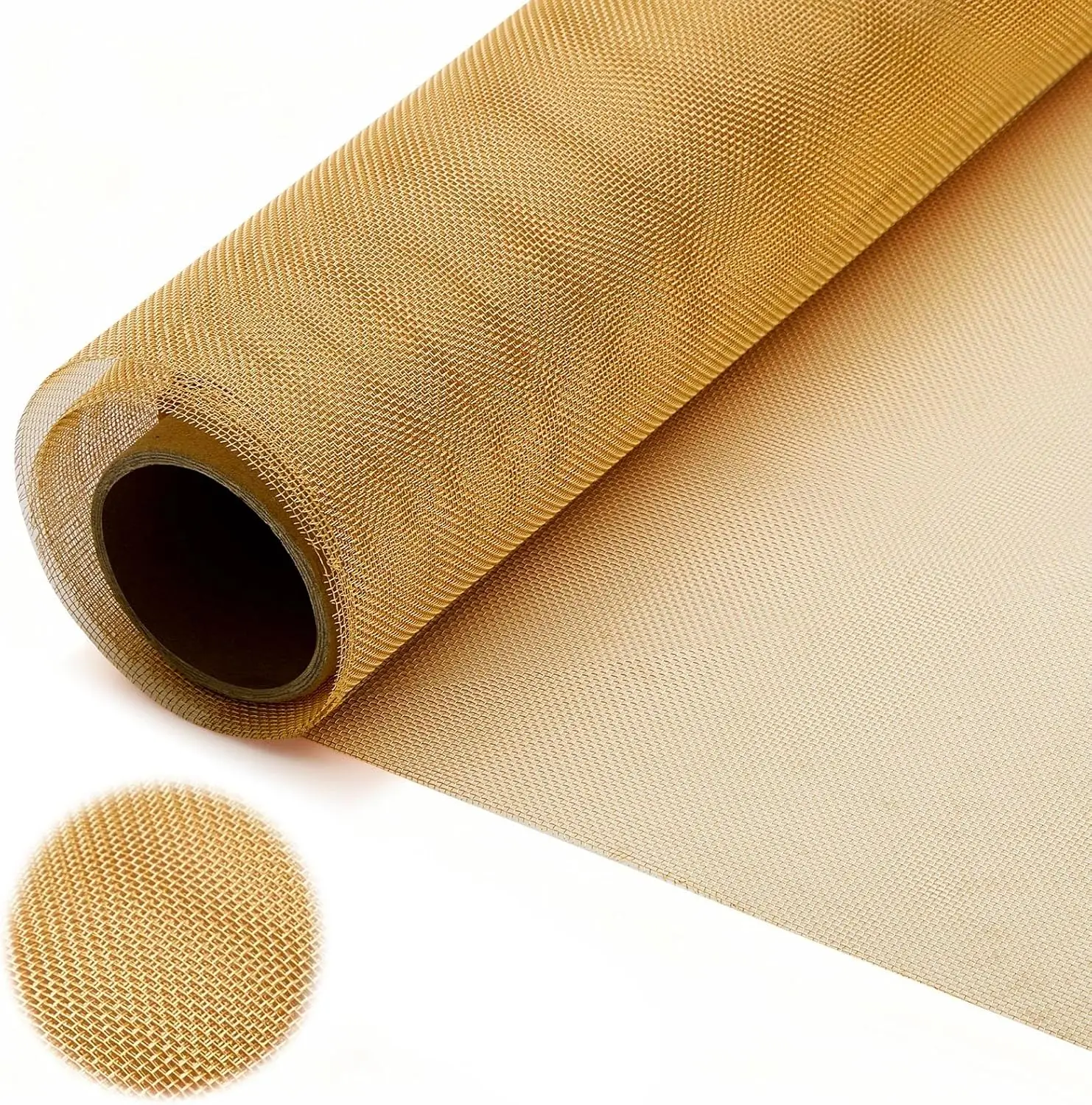 36 Inch x 5 ft Copper Mesh Screen, 20 Mesh Roll Insect Screen for Window Door Grounding Filter Woven Crafts to Keep Animals Away
36 Inch x 5 ft Copper Mesh Screen, 20 Mesh Roll Insect Screen for Window Door Grounding Filter Woven Crafts to Keep Animals Away