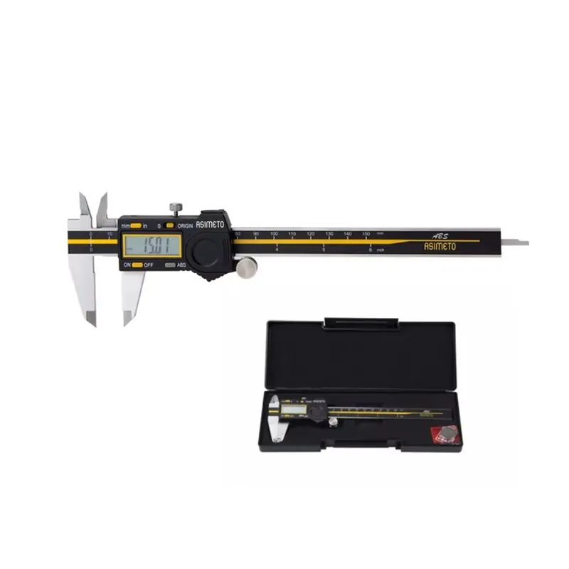 Stainless Steel Long Jaw Digital Caliper High Precision Industrial Measuring Tool with 1 Year Warranty
Stainless Steel Long Jaw Digital Caliper High Precision Industrial Measuring Tool with 1 Year Warranty
