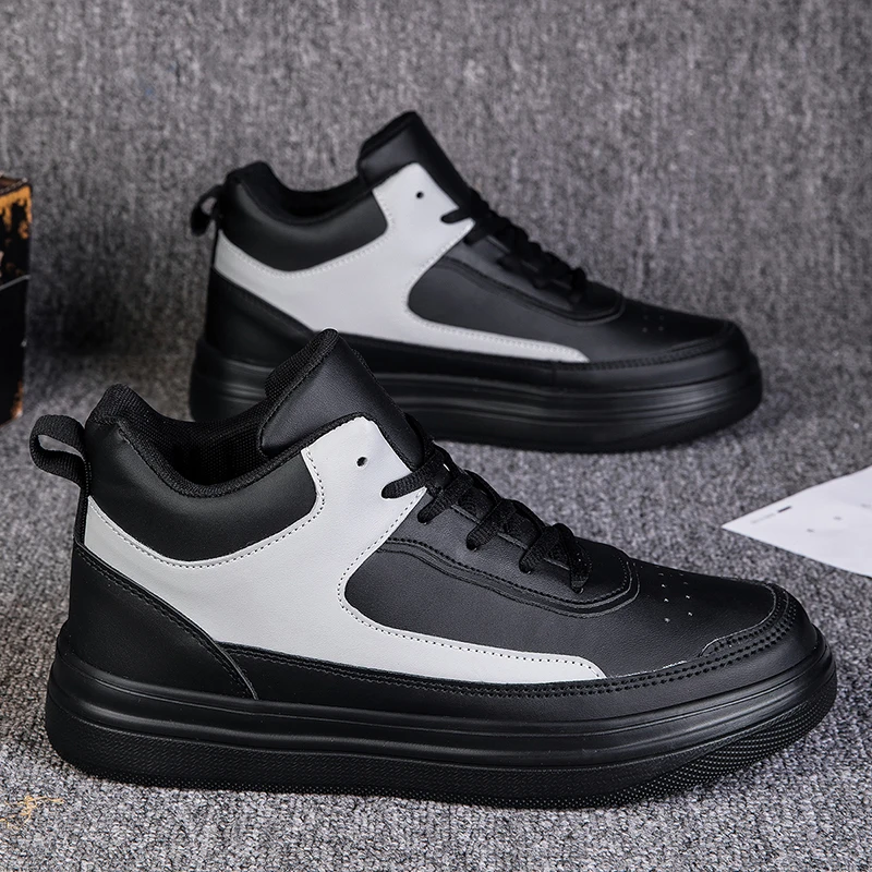 Классические черные кроссовки для мужчин, большие размеры 48, высокие туфли для скейтборда для мужчин, удобные мужские кроссовки на платформе для скейтбординга, zapatillas hombre
Классические черные кроссовки для мужчин, большие размеры 48, высокие туфли для скейтборда для мужчин, удобные мужские кроссовки на платформе для скейтбординга, zapatillas hombre