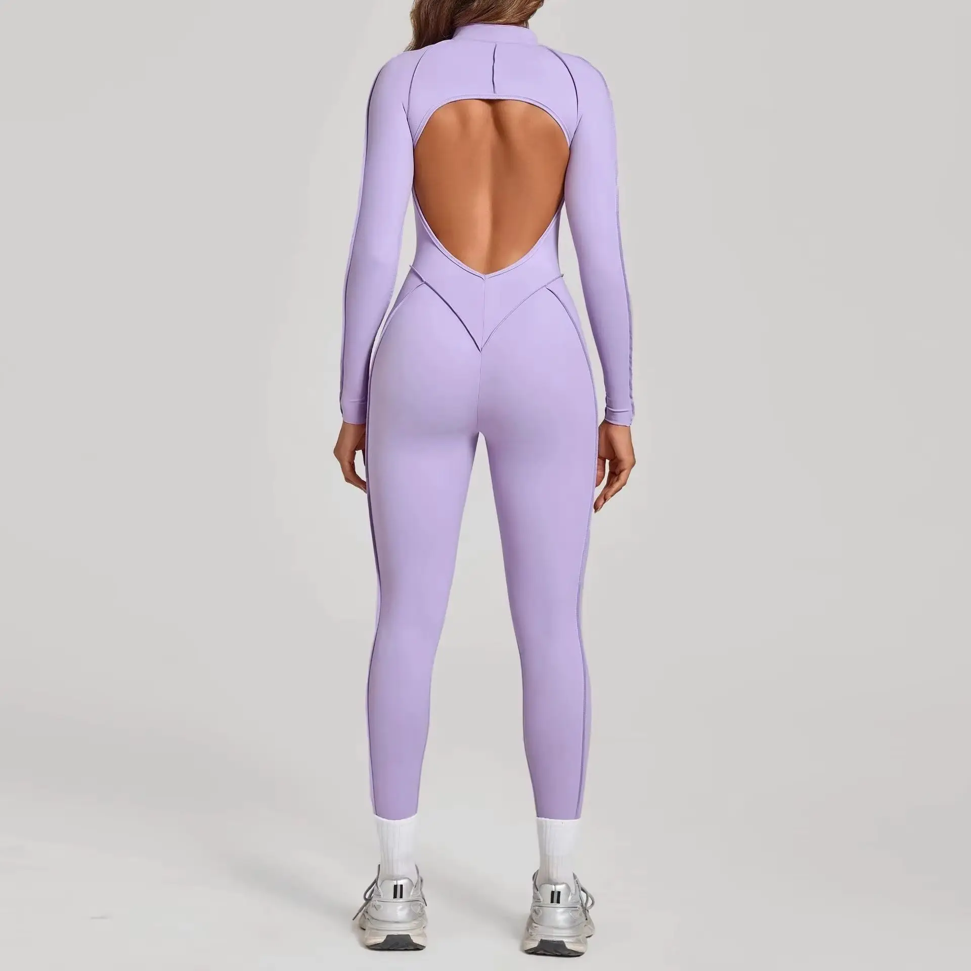 2026 Sexy Rompers Workout Zipper Jumpsuit Long Sleeves Sports Bodysuits Women Gym Running Fitness Suits Gym Tracksuit Sportswear
2026 Sexy Rompers Workout Zipper Jumpsuit Long Sleeves Sports Bodysuits Women Gym Running Fitness Suits Gym Tracksuit Sportswear
