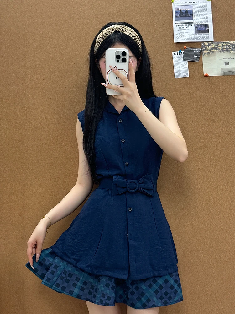 Комплект с юбкой для похудения в стиле ретро, женский комплект с юбкой для похудения, лето 2025, новая клетчатая плиссированная юбка в клетку, комплект из двух предметов, моющийся...
Комплект с юбкой для похудения в стиле ретро, женский комплект с юбкой для похудения, лето 2025, новая клетчатая плиссированная юбка в клетку, комплект из двух предметов, моющийся...