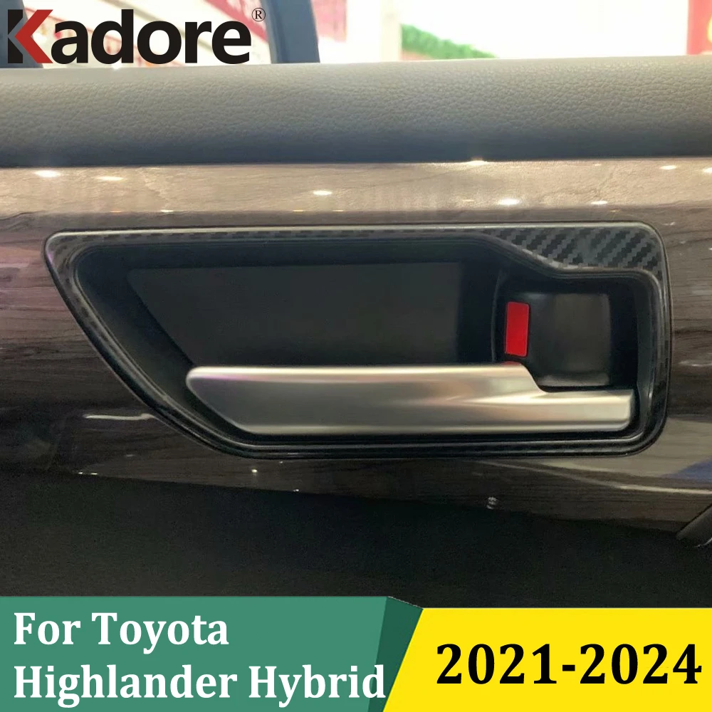 For Toyota Highlander Hybrid 2021-2024 Side Door Handle Cover Trims Protection Sticker Interior Car Styling Accessories
For Toyota Highlander Hybrid 2021-2024 Side Door Handle Cover Trims Protection Sticker Interior Car Styling Accessories