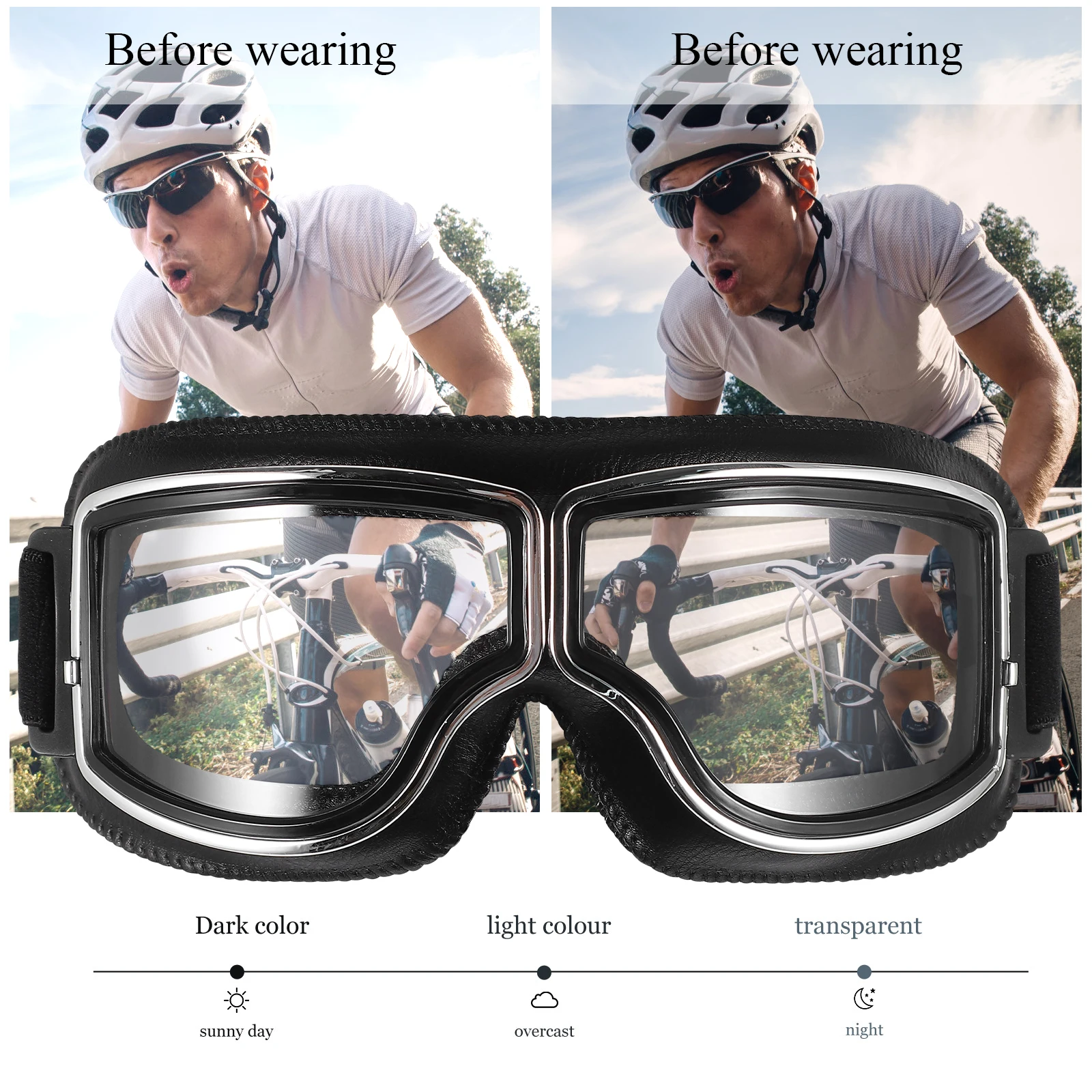 Motorcycle Goggles PC Protection Dust Proof Riding Eyewear Adjustable Straps Outdoor Sports Safety Gear
Motorcycle Goggles PC Protection Dust Proof Riding Eyewear Adjustable Straps Outdoor Sports Safety Gear