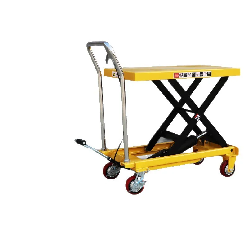 Manual hydraulic lifting platform truck Portable truck
Manual hydraulic lifting platform truck Portable truck