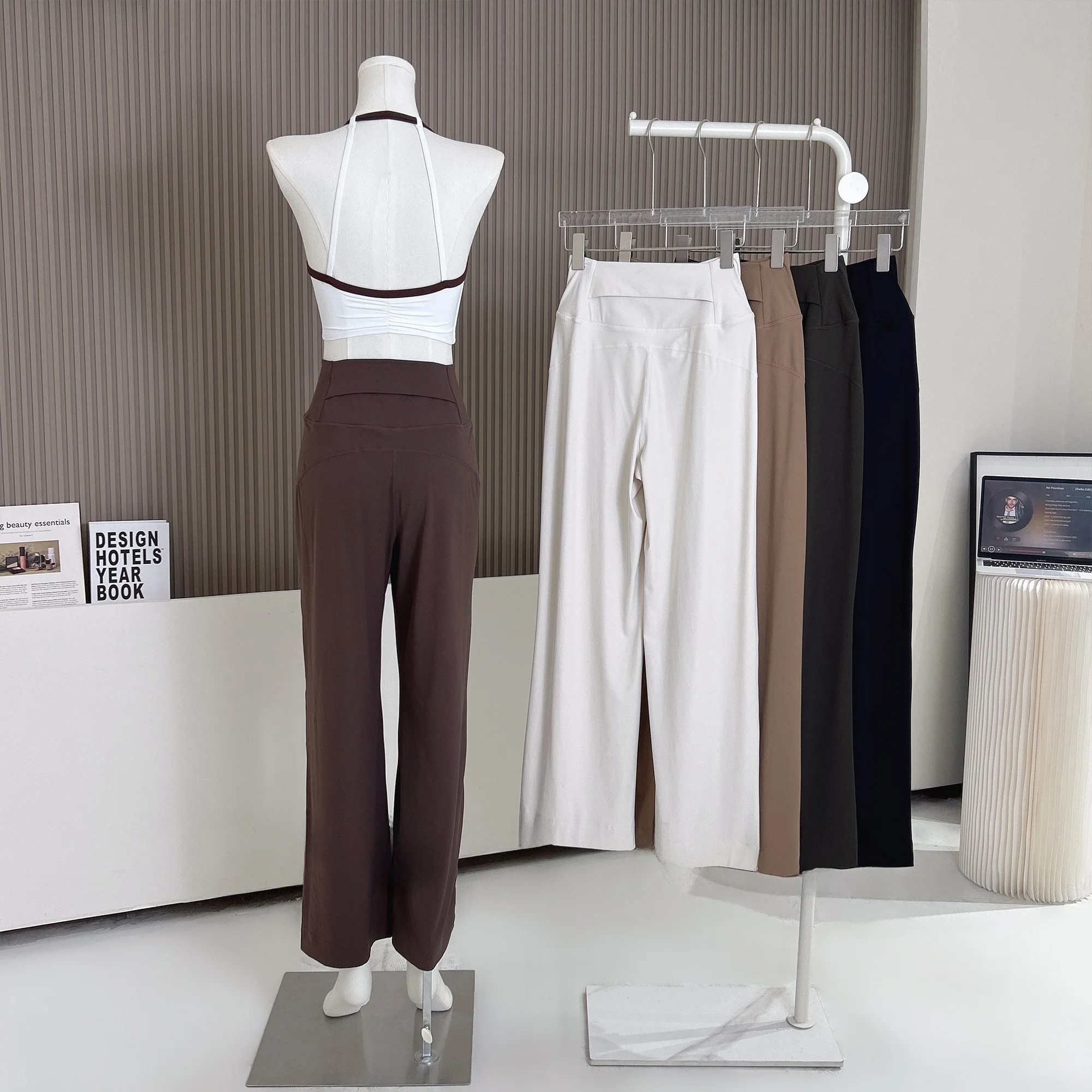 High-Waist Tummy Control Straight Leg Pants Women's Loose Yoga Sports Outdoor Casual Trousers Spring Summer Fitn Pilates
High-Waist Tummy Control Straight Leg Pants Women's Loose Yoga Sports Outdoor Casual Trousers Spring Summer Fitn Pilates