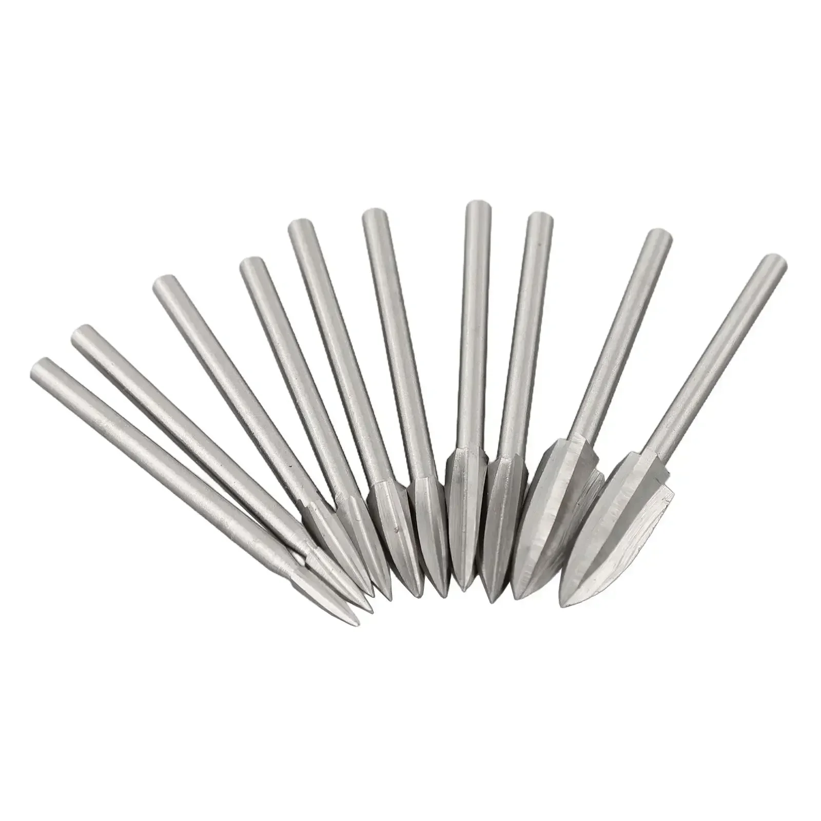 10Pcs Wood Carving Engraving Drill Bit Set For Rotary Burrs Tools Wood Stone Metal Root Carving Milling Cutter Grinding Tools
10Pcs Wood Carving Engraving Drill Bit Set For Rotary Burrs Tools Wood Stone Metal Root Carving Milling Cutter Grinding Tools