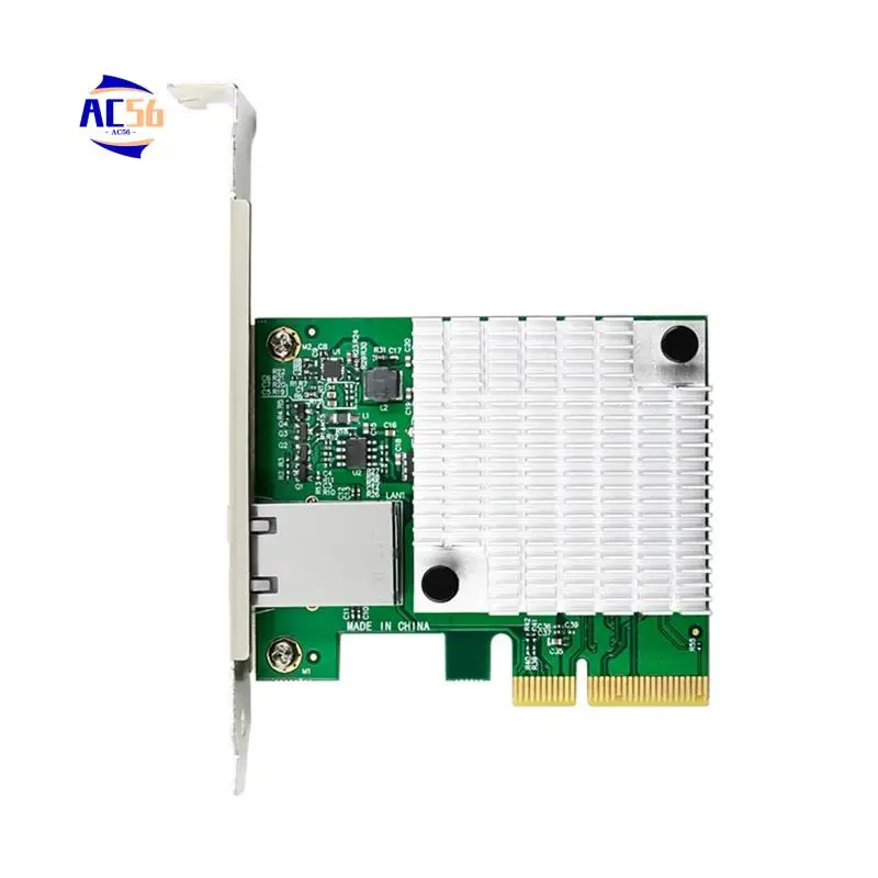 AC56-ST7375 AQC113C Pcie 4.0 X4 Single Port 10Gb/S Gaming Multi-Function Convenient Server Network Card
AC56-ST7375 AQC113C Pcie 4.0 X4 Single Port 10Gb/S Gaming Multi-Function Convenient Server Network Card