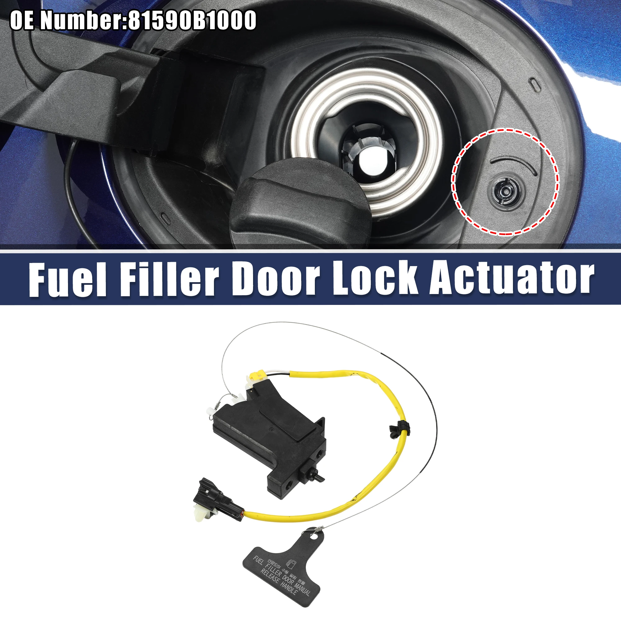 UXCELL Автомобильный привод защелки замка топливной двери, подходит для Hyundai 2015 2016, номер 81590B1000
UXCELL Автомобильный привод защелки замка топливной двери, подходит для Hyundai 2015 2016, номер 81590B1000