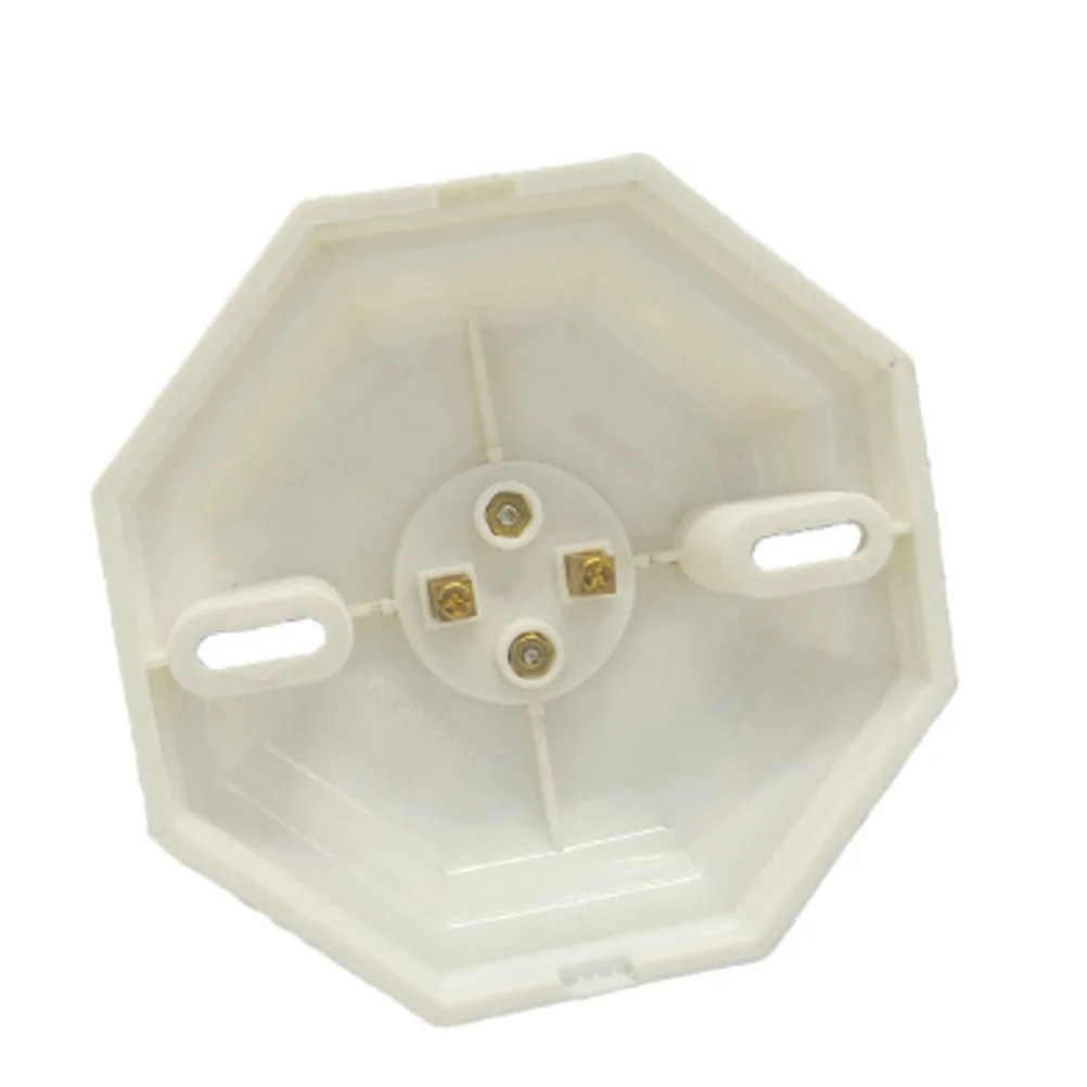 E27 Light Base Octagon Screw Terminal Holder 250V 6A for Living Room Hallway Restaurant Lamp Fixture Replacement Part
E27 Light Base Octagon Screw Terminal Holder 250V 6A for Living Room Hallway Restaurant Lamp Fixture Replacement Part