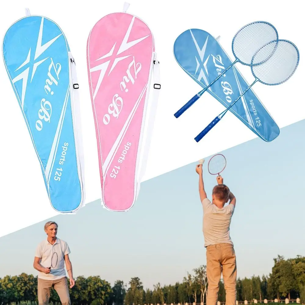 Pink Blue Waterproof Sport Supplies Protective Cover Racquet Pouch Badminton Rackets Bag One-shoulder
Pink Blue Waterproof Sport Supplies Protective Cover Racquet Pouch Badminton Rackets Bag One-shoulder