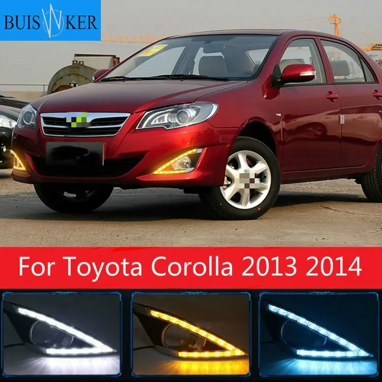 2PCS LED Daytime Running For Toyota Corolla 2013 2014 Super Brightness 12V Car LED DRL Waterproof ABS Daylight Bulb
2PCS LED Daytime Running For Toyota Corolla 2013 2014 Super Brightness 12V Car LED DRL Waterproof ABS Daylight Bulb