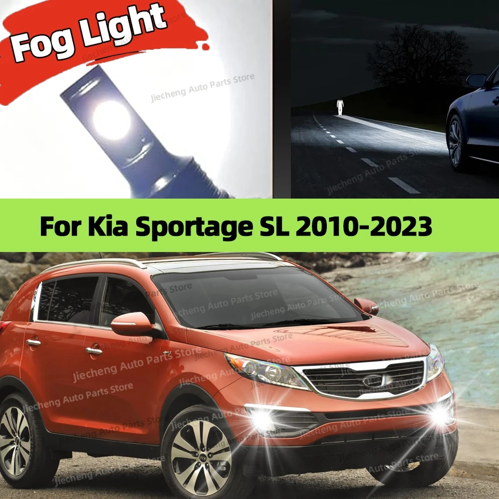 2Pcs LED Fog Light Bulbs 25000LM Car Fog Lamp 880 Plug and Play For Kia Sportage SL 2010-2023 2011 2012 2013 2014 2015 2016 2017
2Pcs LED Fog Light Bulbs 25000LM Car Fog Lamp 880 Plug and Play For Kia Sportage SL 2010-2023 2011 2012 2013 2014 2015 2016 2017