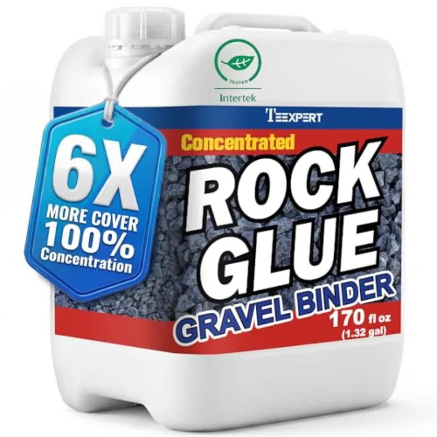Rock Glue for Landscaping: Concentrate Gravel Glue, Pea Gravel Binder, Heavy Duty Pebble Stone Adhesive for Slope, Between Pave
Rock Glue for Landscaping: Concentrate Gravel Glue, Pea Gravel Binder, Heavy Duty Pebble Stone Adhesive for Slope, Between Pave