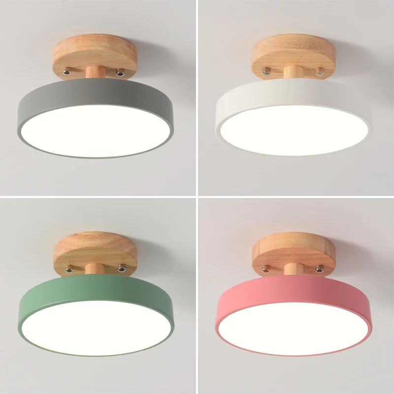 Macaron LED ceiling lamp modern simple living room bedroom round metal rubber wood hallway porch balcony interior light
Macaron LED ceiling lamp modern simple living room bedroom round metal rubber wood hallway porch balcony interior light