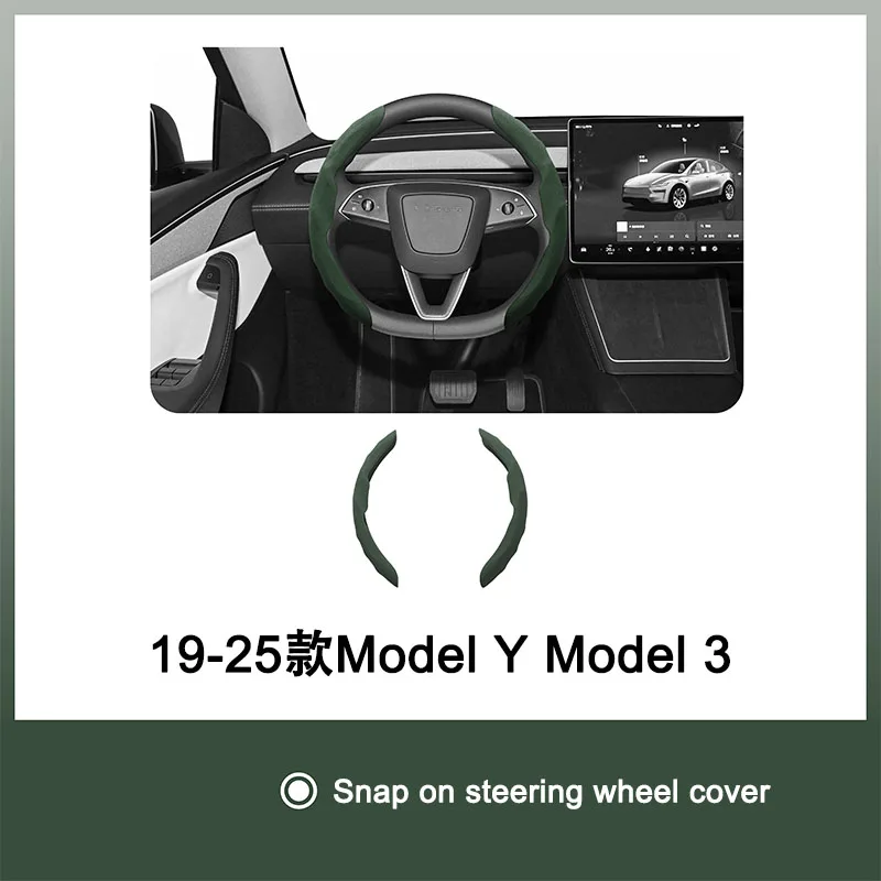 Car Steering Wheel Cover For Tesla Model 3 Model Y 2019-2025 Suede Auto Interior Steer Protector Decoration Car Accessories
Car Steering Wheel Cover For Tesla Model 3 Model Y 2019-2025 Suede Auto Interior Steer Protector Decoration Car Accessories