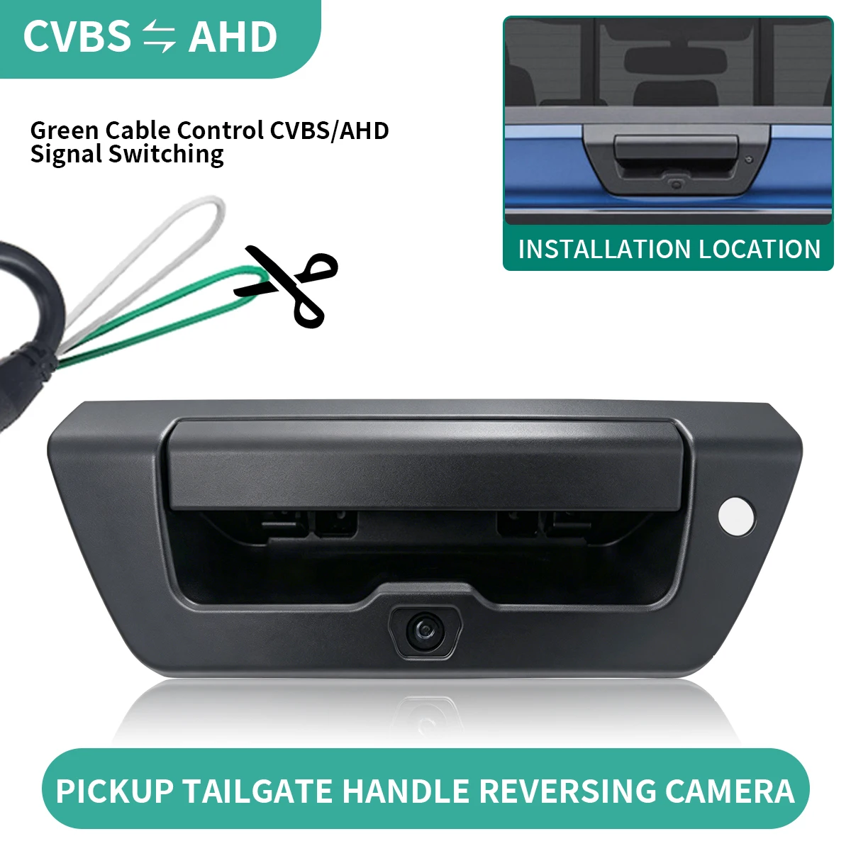 AHD Pickup Truck Tailgate Handle Camera For Ford F150 f-150 2015-2020 FL3Z-9943400-BA FL3Z9943400BA Car Rearview Reverse Camera
AHD Pickup Truck Tailgate Handle Camera For Ford F150 f-150 2015-2020 FL3Z-9943400-BA FL3Z9943400BA Car Rearview Reverse Camera