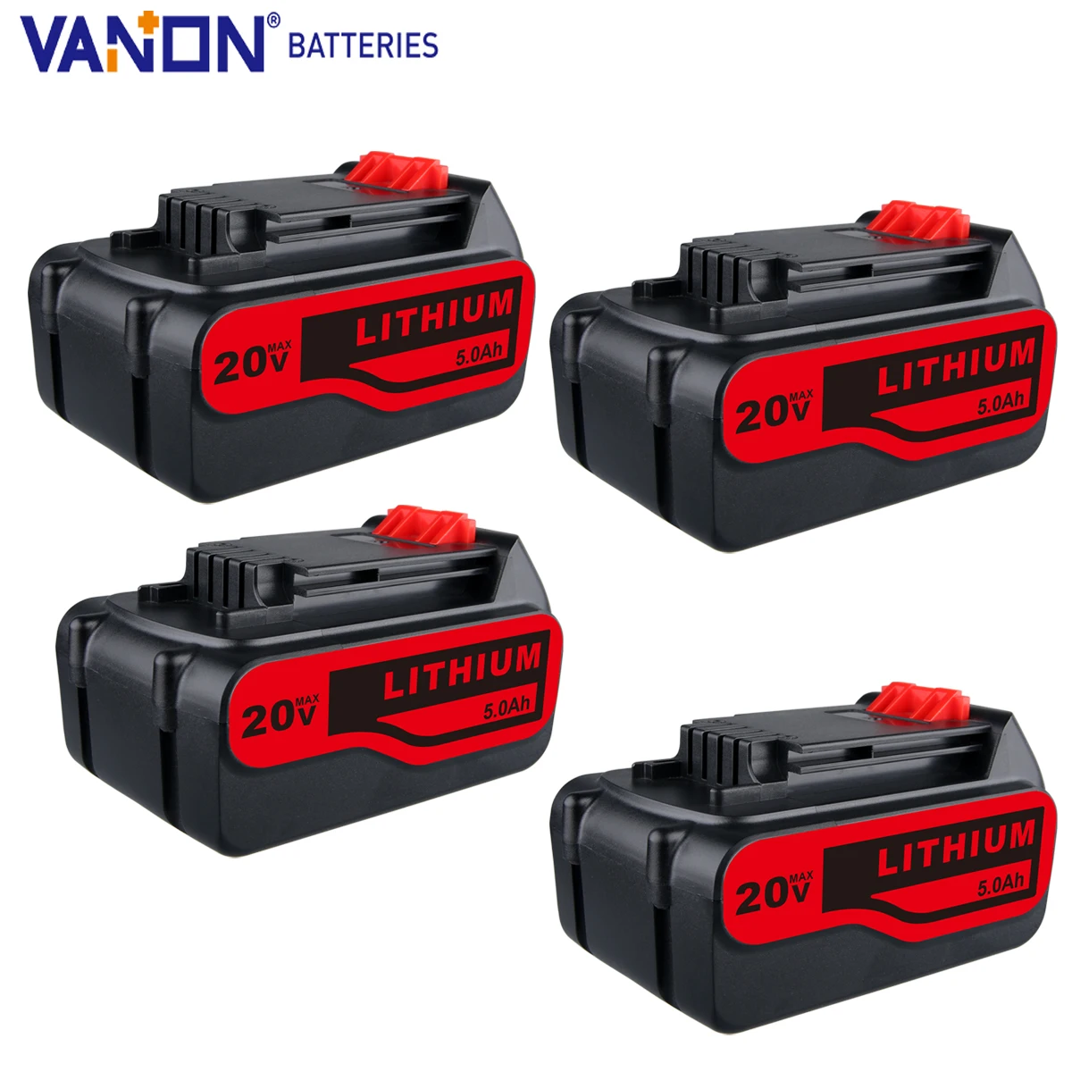 VANON 4 упаковки LB2X4020 20 В 5,0 Ач литиевая макс. батарея LBXR20 LBXR20-OPE LB20 LBX20 LBX4020 Замена для штифта батареи Black and Decker
VANON 4 упаковки LB2X4020 20 В 5,0 Ач литиевая макс. батарея LBXR20 LBXR20-OPE LB20 LBX20 LBX4020 Замена для штифта батареи Black and Decker