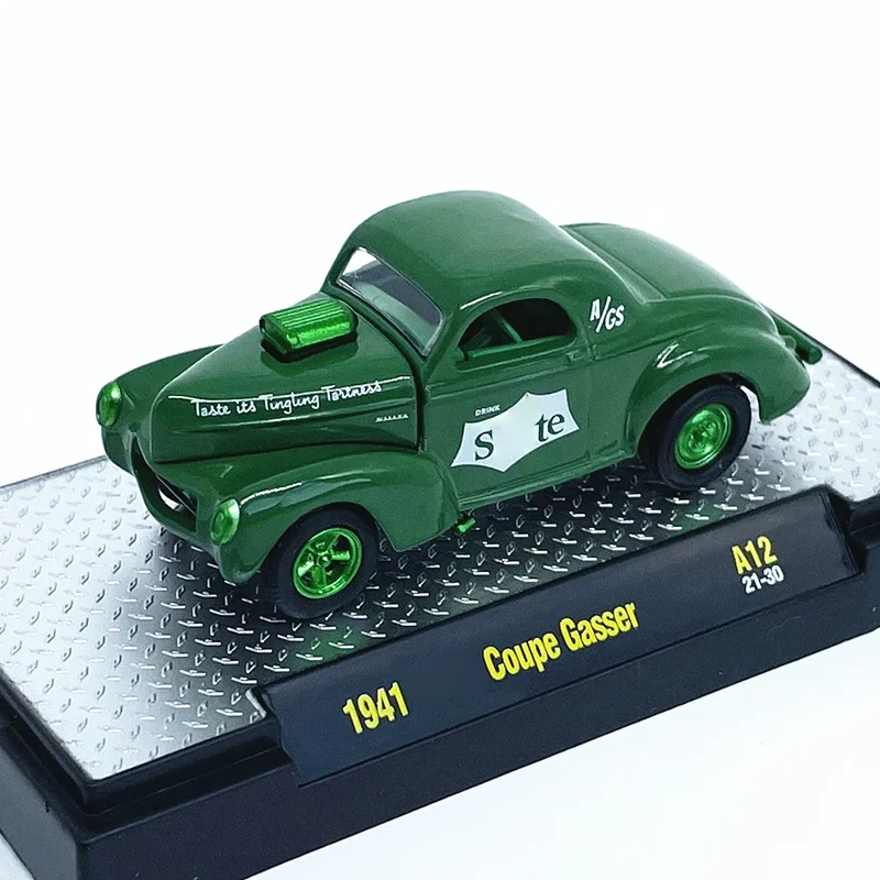 M2 Diecast Alloy 1/64 1941 Coupe Gasser Car Model Regular/Green Wheel Version Collection Static Display Ornament Toy Gift
M2 Diecast Alloy 1/64 1941 Coupe Gasser Car Model Regular/Green Wheel Version Collection Static Display Ornament Toy Gift