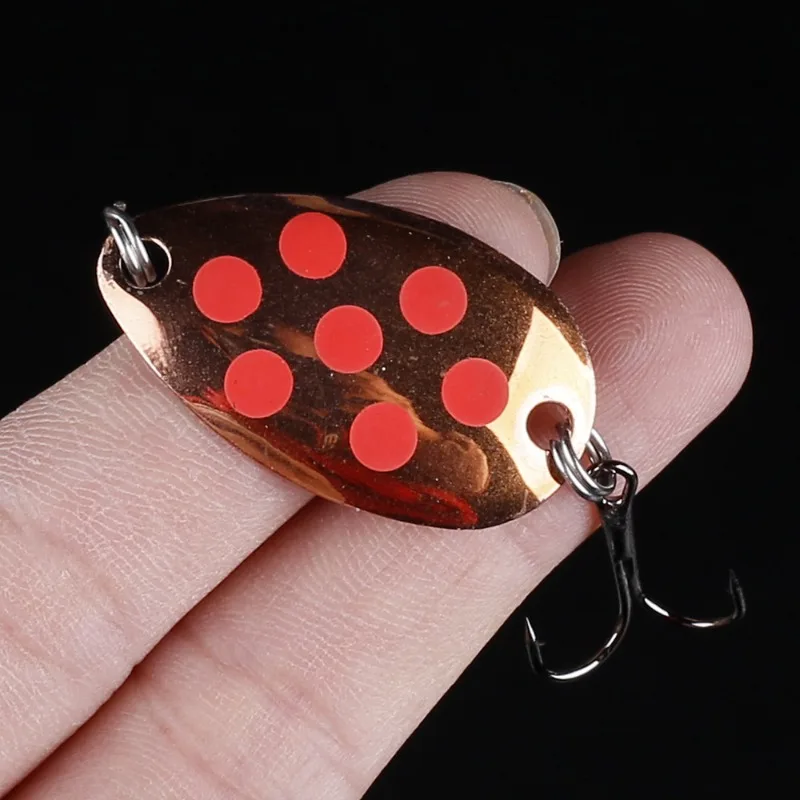 5pcs Tiny 2.6g Metal Spoon Spinner Fishing Lure Saltwater Crankbait Wobble for Trolling Pike Bass Trout Fishing Special Offer
5pcs Tiny 2.6g Metal Spoon Spinner Fishing Lure Saltwater Crankbait Wobble for Trolling Pike Bass Trout Fishing Special Offer