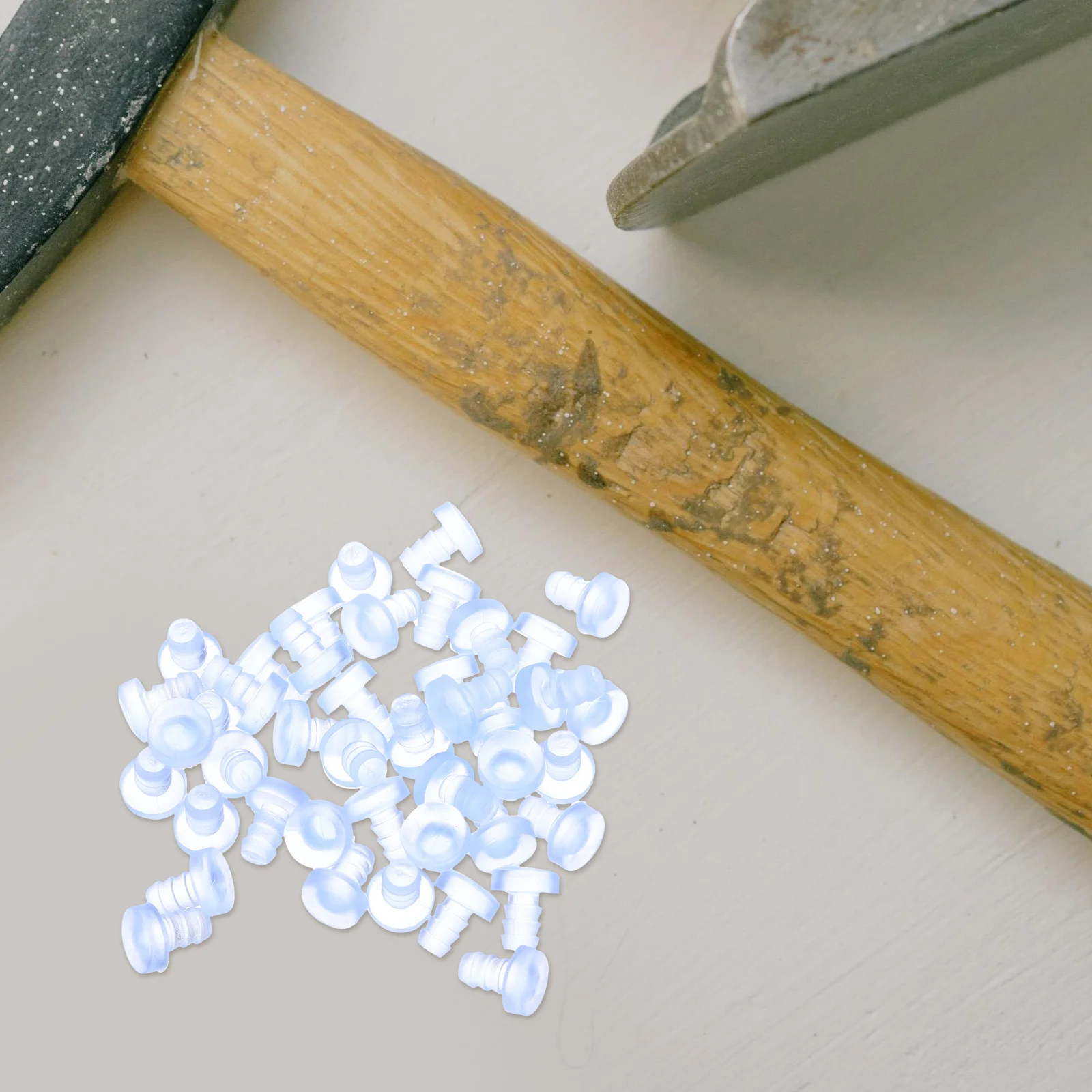 50Pcs Clear Rubber Grippers Soft Anti Slip Pads Glass Table Top Bumpers Non Adhesive Furniture Cabinet Door Protection Blockers
50Pcs Clear Rubber Grippers Soft Anti Slip Pads Glass Table Top Bumpers Non Adhesive Furniture Cabinet Door Protection Blockers