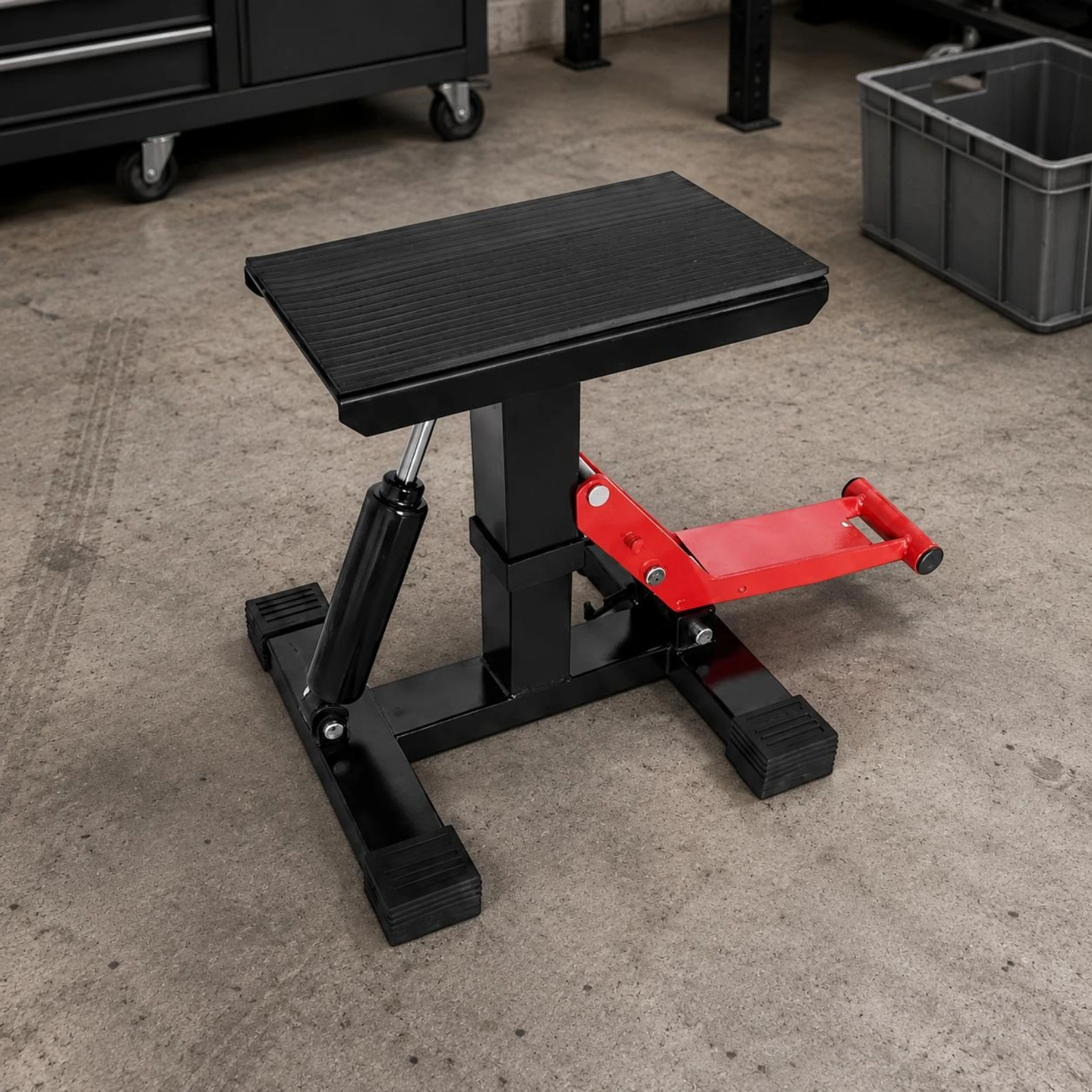 Hydraulic Motorcycle Lift Stand Ribbed Surface Scissor Motorcycle Lift Stand Garage Tool Rotatable Transport Gear for Mechanics
Hydraulic Motorcycle Lift Stand Ribbed Surface Scissor Motorcycle Lift Stand Garage Tool Rotatable Transport Gear for Mechanics
