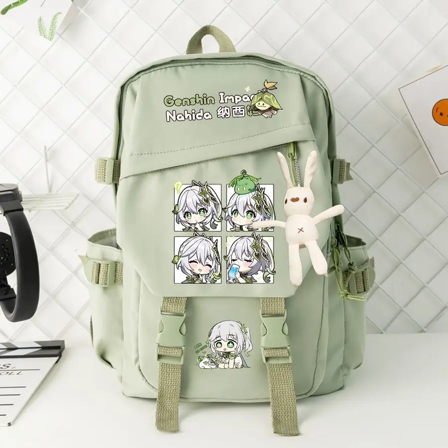 Genshin Impact Scaramouche Nasida Elementary And Middle School Students Anime Unisex Backpack Large Capacity Children
Genshin Impact Scaramouche Nasida Elementary And Middle School Students Anime Unisex Backpack Large Capacity Children