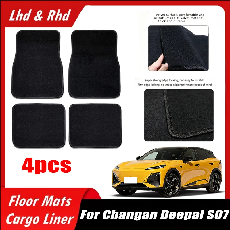 Car Floor Mats All-Weather Easy To Clean Durable Anti-Slip Interior Protection Floor Liners For Changan Deepal S07 Accessories
Car Floor Mats All-Weather Easy To Clean Durable Anti-Slip Interior Protection Floor Liners For Changan Deepal S07 Accessories