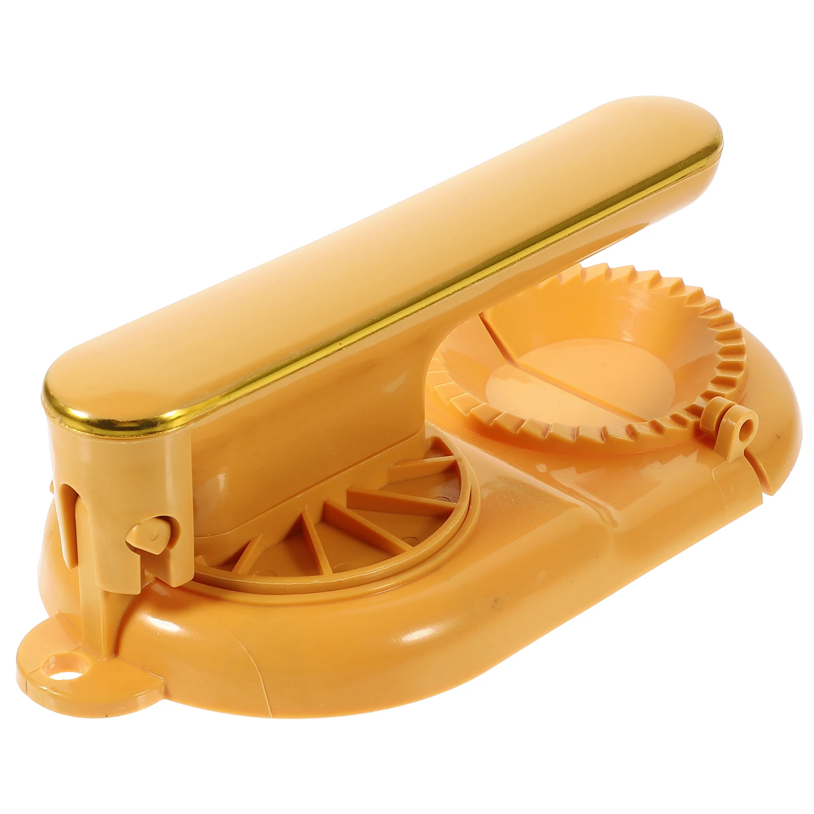 Rolling Dough Tool 1 Dumpling Maker Yellow Press Mold Non Slip Handle Perfect Wrappers Kitchen Bar Tools
Rolling Dough Tool 1 Dumpling Maker Yellow Press Mold Non Slip Handle Perfect Wrappers Kitchen Bar Tools